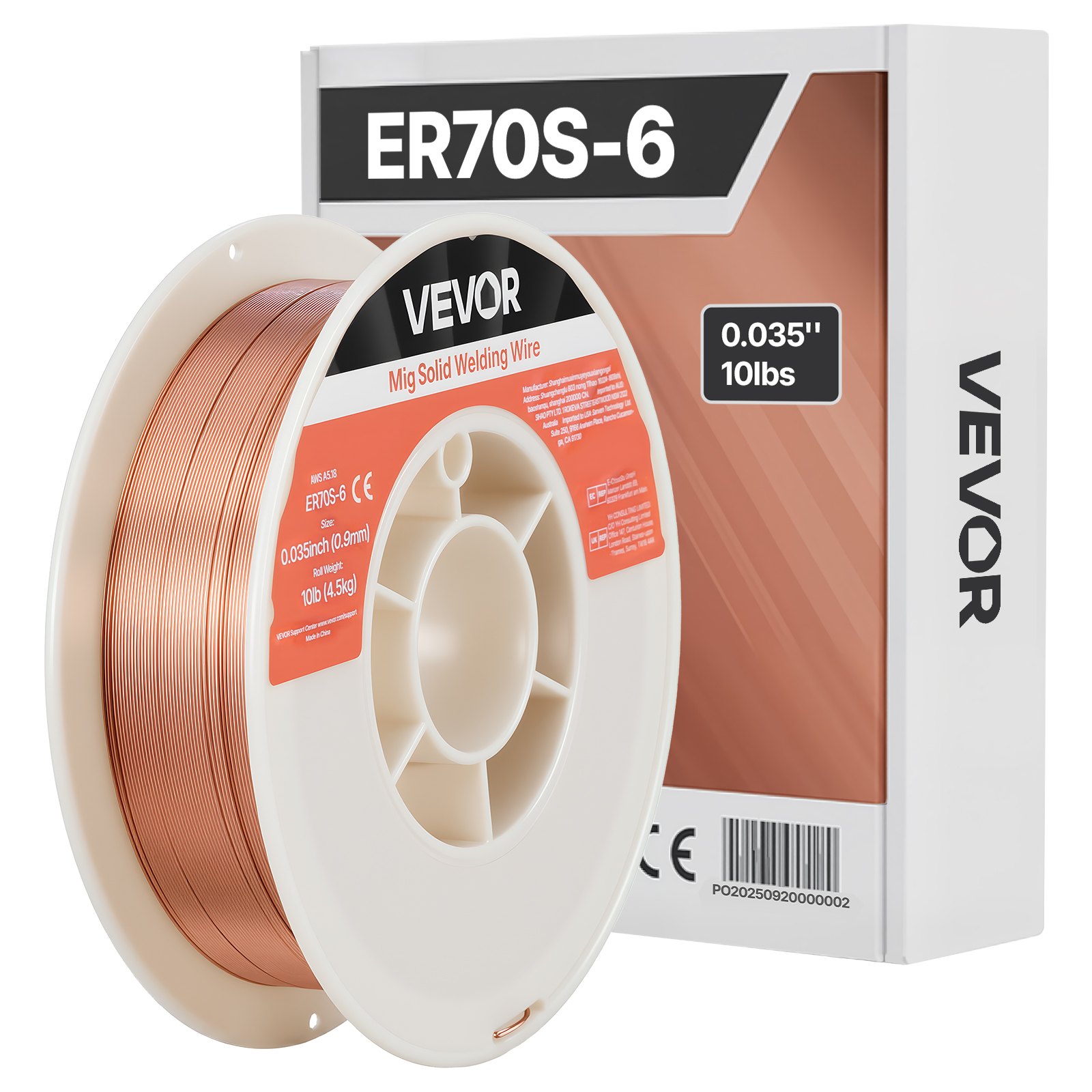 Tahke MIG-keevitustraat, ER70S-6 0,9 mm 4,5 kg