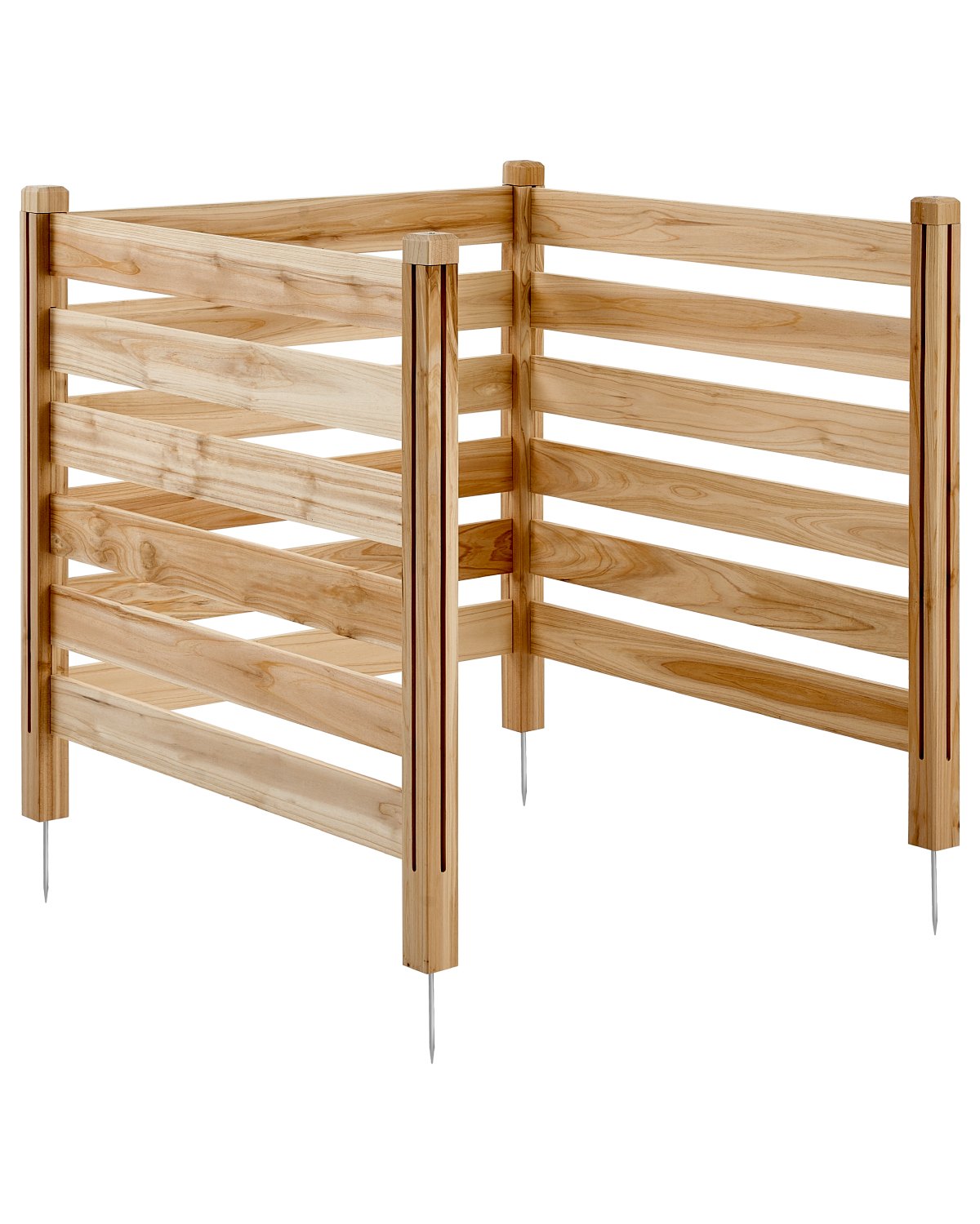 Puidust privaatsusaed 91 4 cm L x 91 4 cm P 3-paneeline liistudega kliimaseadme aiaekraan basseinivarustuse ümbris