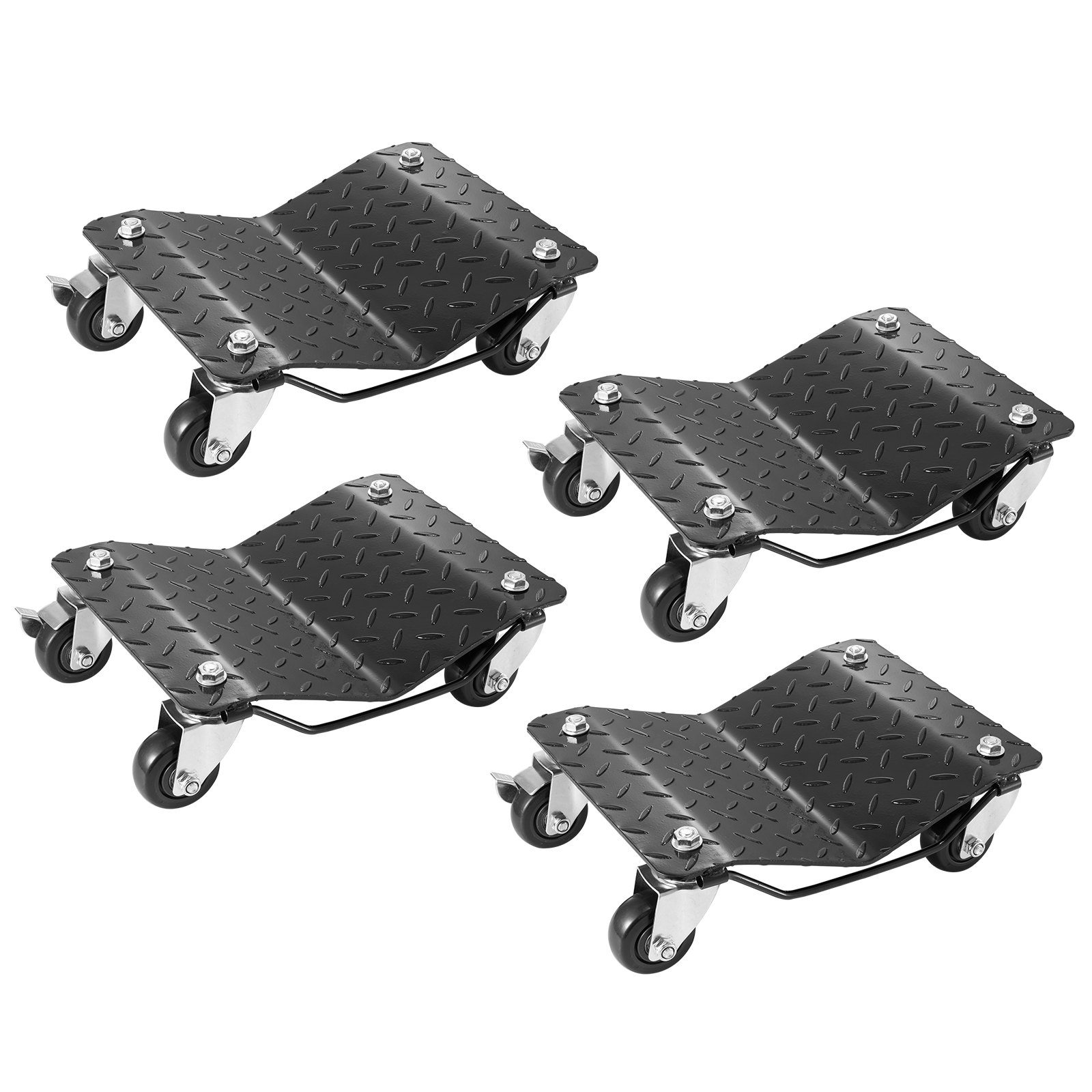 Autokäru rattarehvide käru 4 tk raskeveokite rulade autoremondi käru 2721,6 kg