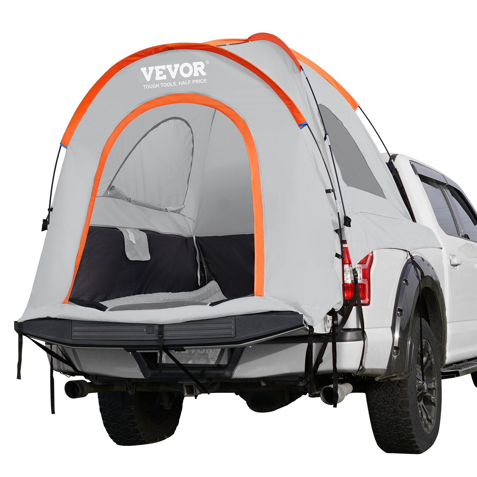 Veoauto kastiga telk 1 68 m-1 83 m pikapi telk vihmakihi ja kandekotiga veekindel PU2000 mm kahekihiline veoauto telk