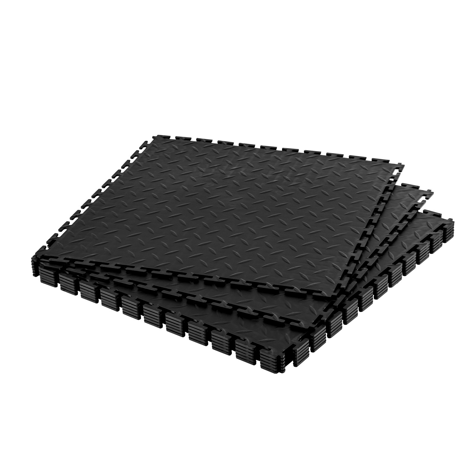 Garaaži põrandaplaadid omavahel ühendatud 8 tk pakis 513 x 513 x 5 mm Modulaarsed garaaži põrandaplaadid