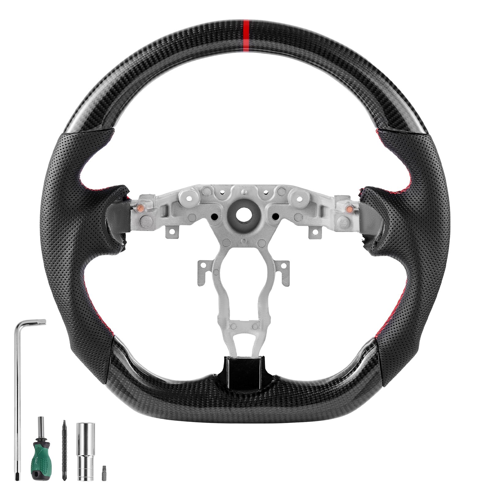 Rool Nissan 370Z-le aastateks 2008-2020, süsinikkiust rool