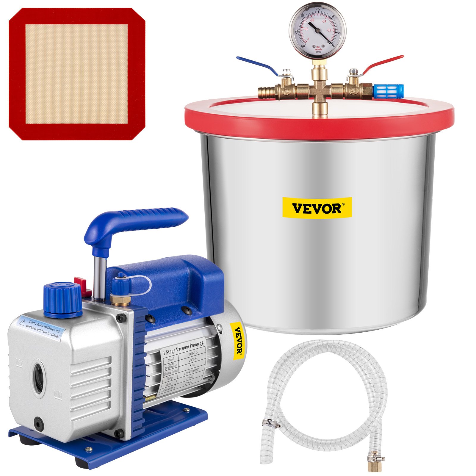 Kaheastmeline vaakumpump, 113 l/min