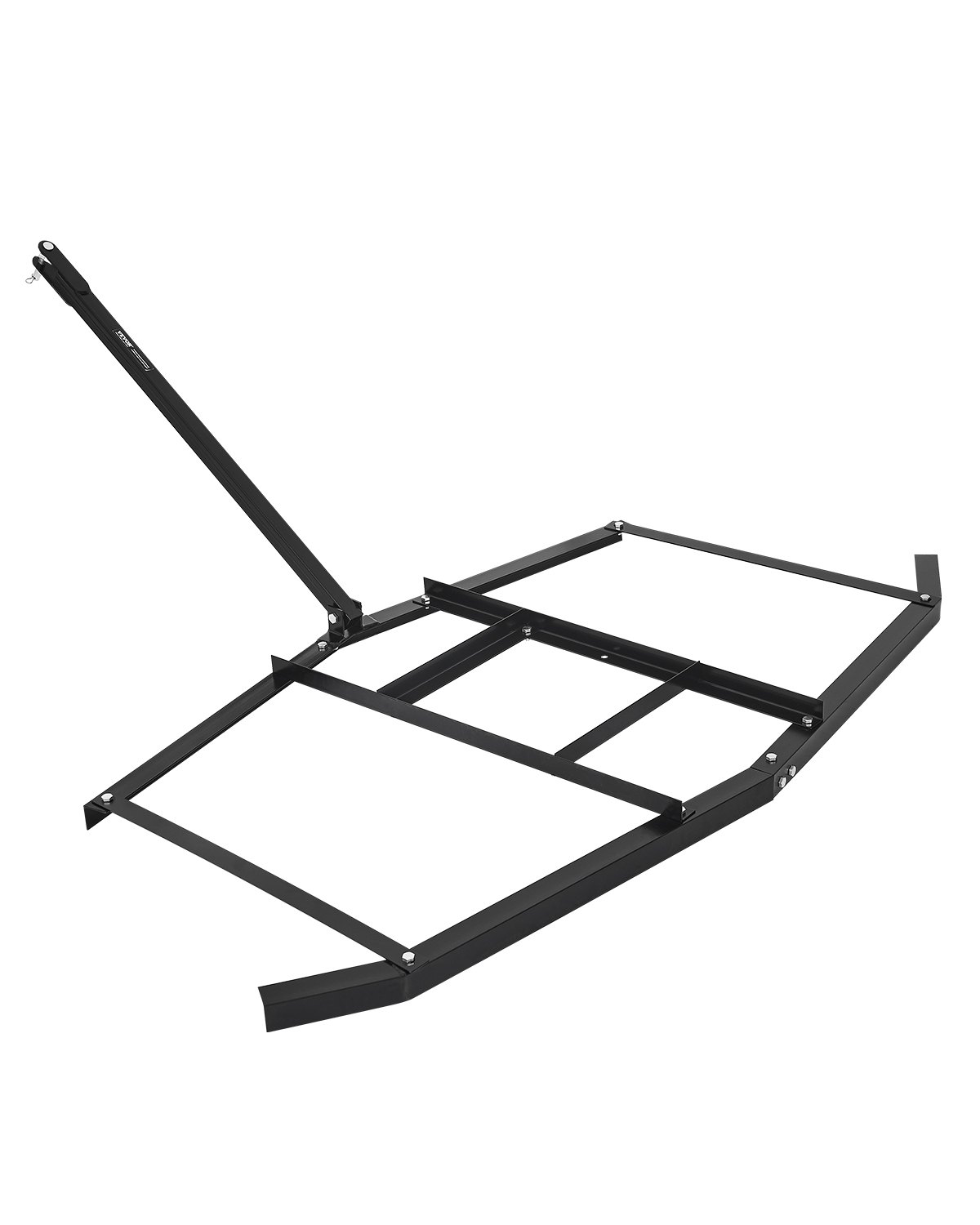 Lohistav äke, 188 cm laiune järelveetav äke, Q235 terasest teehöövel reguleeritavate varraste ja tihvtiga haakeseadmega, tugi kuni 22,7 kg, traktori teehöövel ATV-dele, UTV-dele, aia- ja murutraktoritele