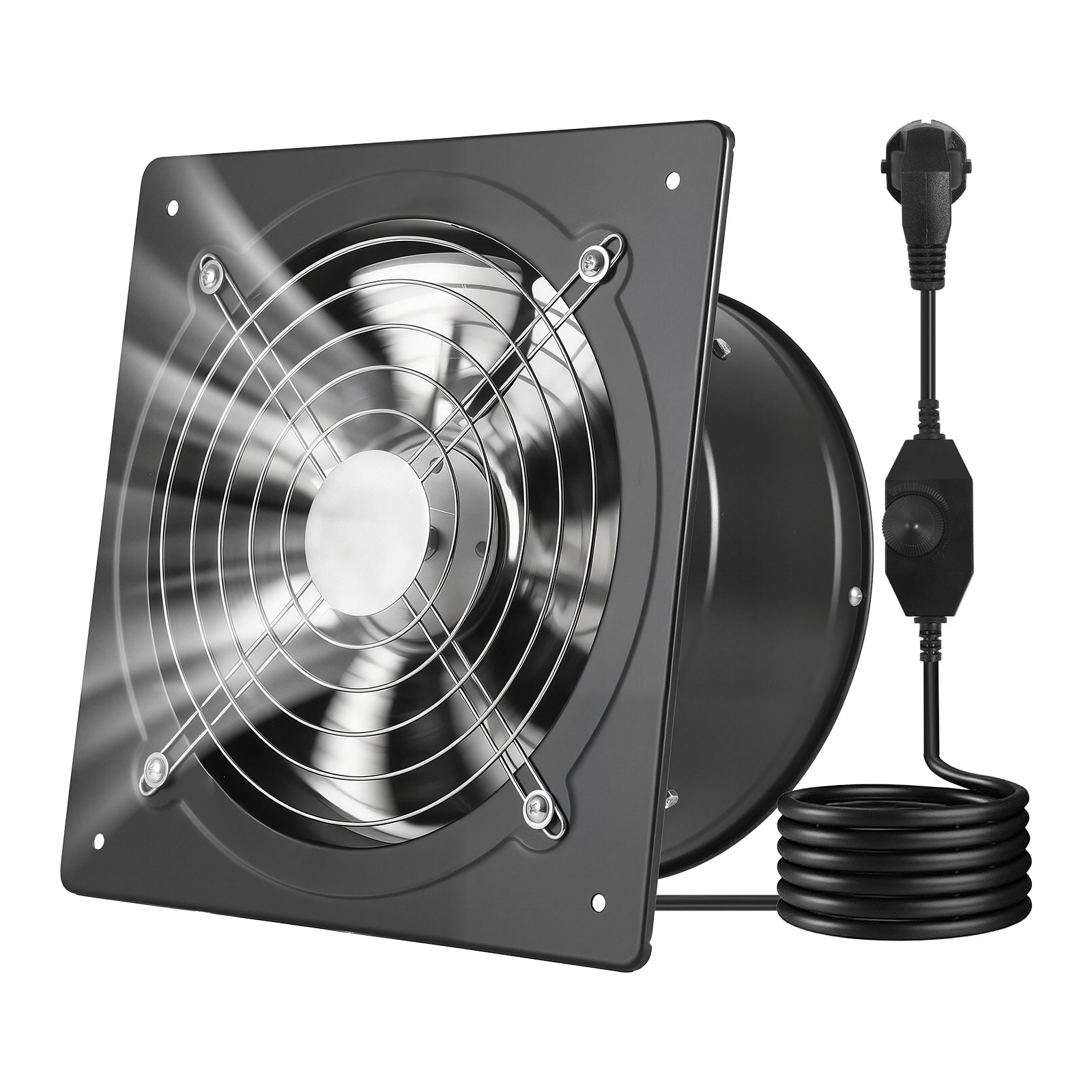 25,4 cm väljatõmbeventilaator, 1678, madal energiatarve, garaaži