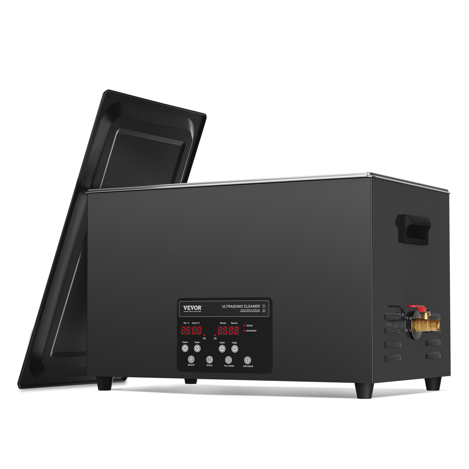 30L ultrahelipuhastusseade 600 W digitaalne ultrahelipuhastusseade täiustatud gaasieemalduse ja õrna režiimiga 40kHz