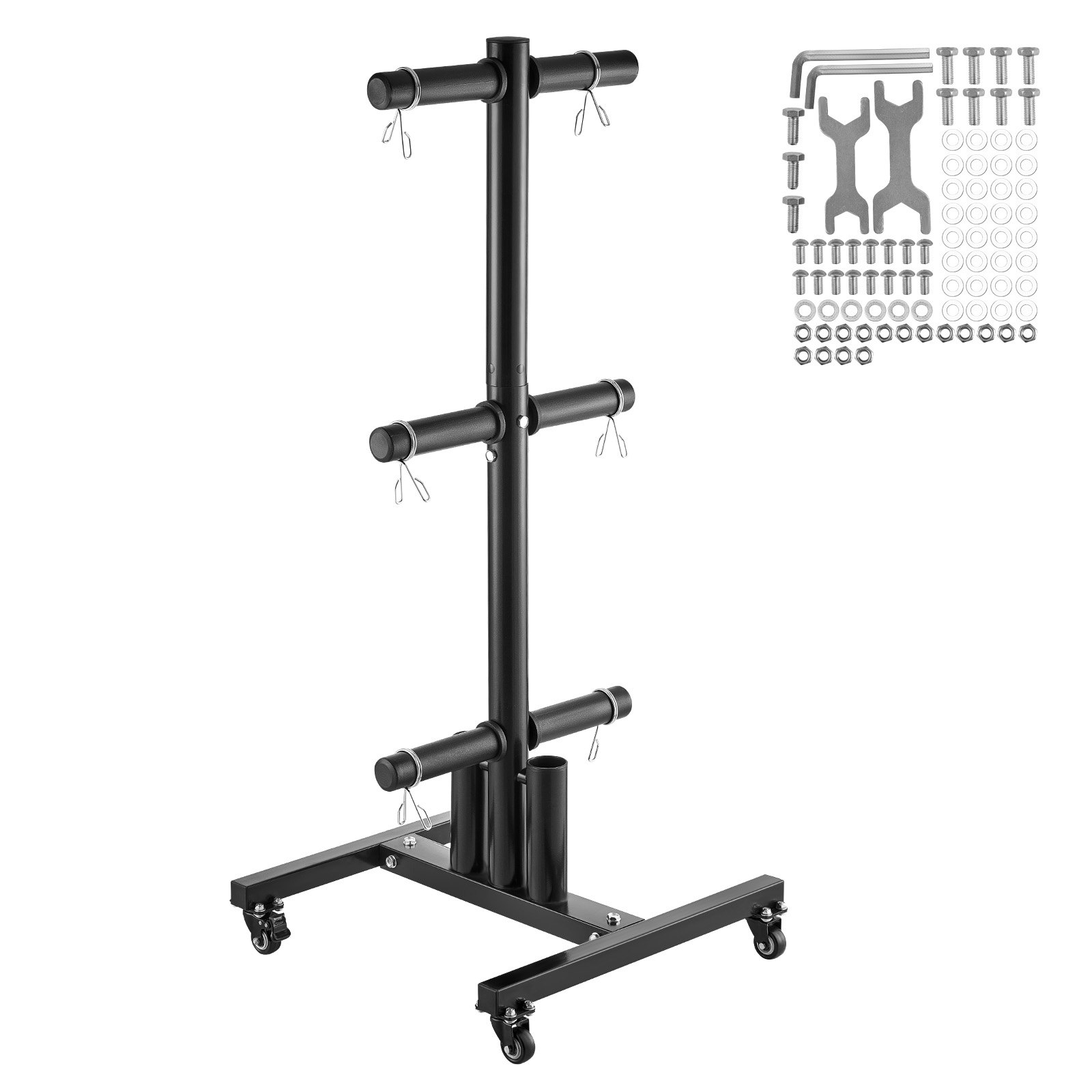 Raskuskettahoidik vertikaalne raskuskettahoidik 5 1 cm raskuskettadele standardne raskuskettahoidik ratastega