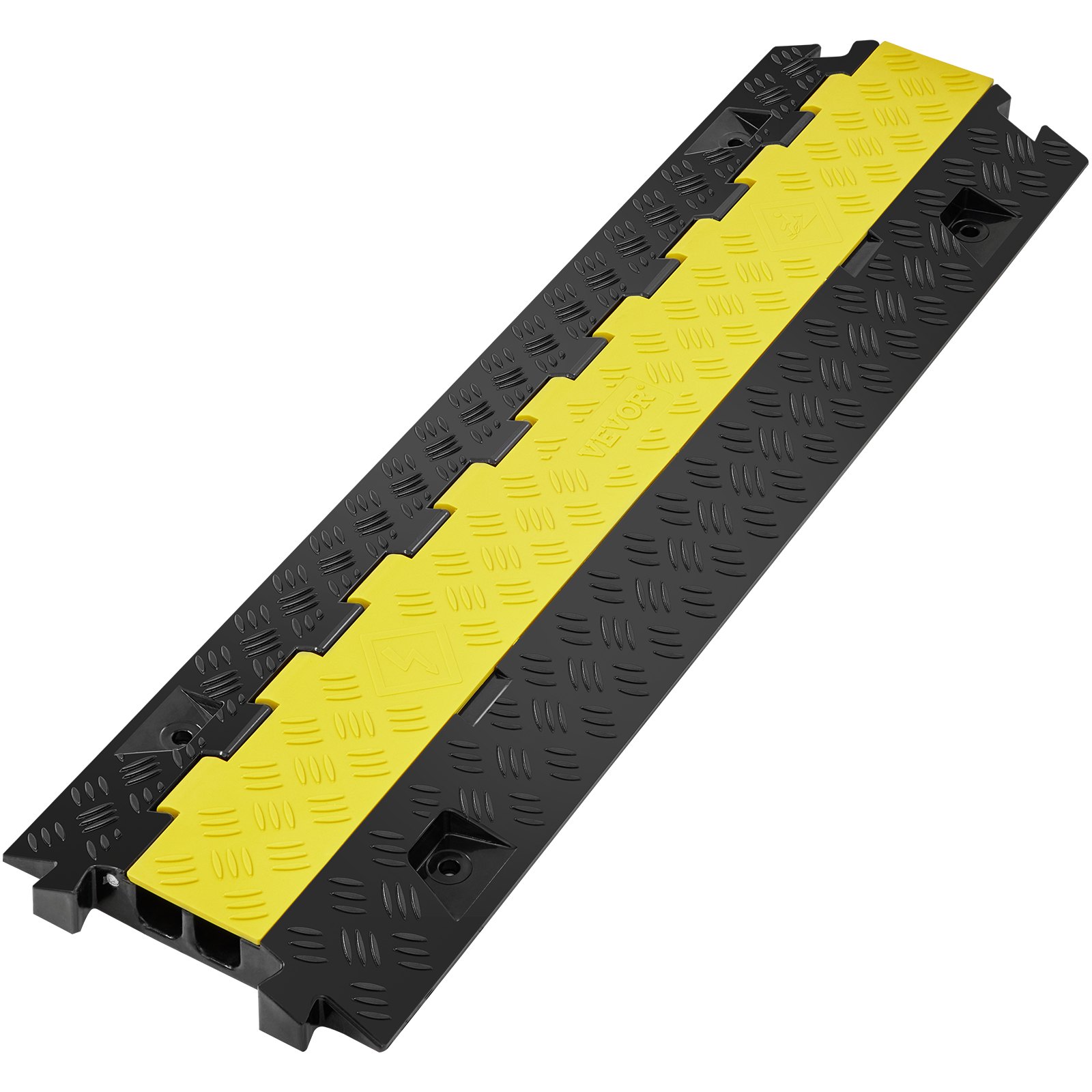 Kaablikaitsega kaldtee, 91,8x25x4,3 cm, 2 kanaliga, kandevõime 9979 kg/telg