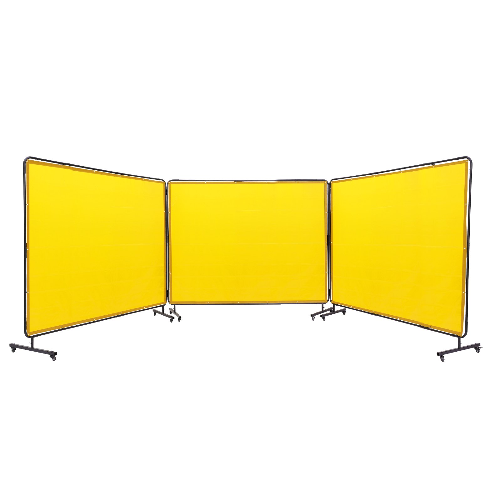 Keevituskaitseekraan raamiga, 1,8 m x 2,4 m, kollane