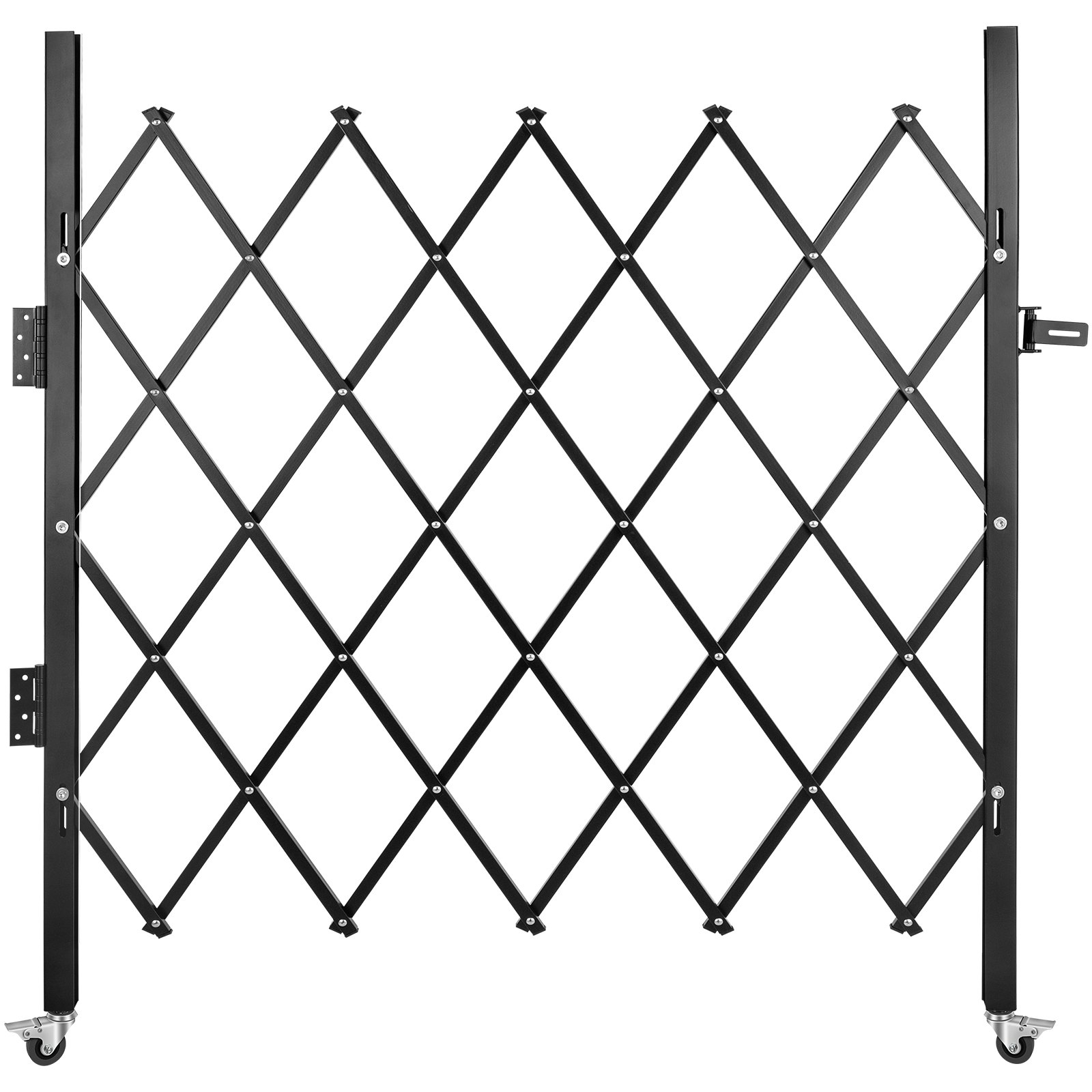 Ühekordne kokkupandav turvavärav, 170 x 131 cm (L x K) kokkupandav uksevärav