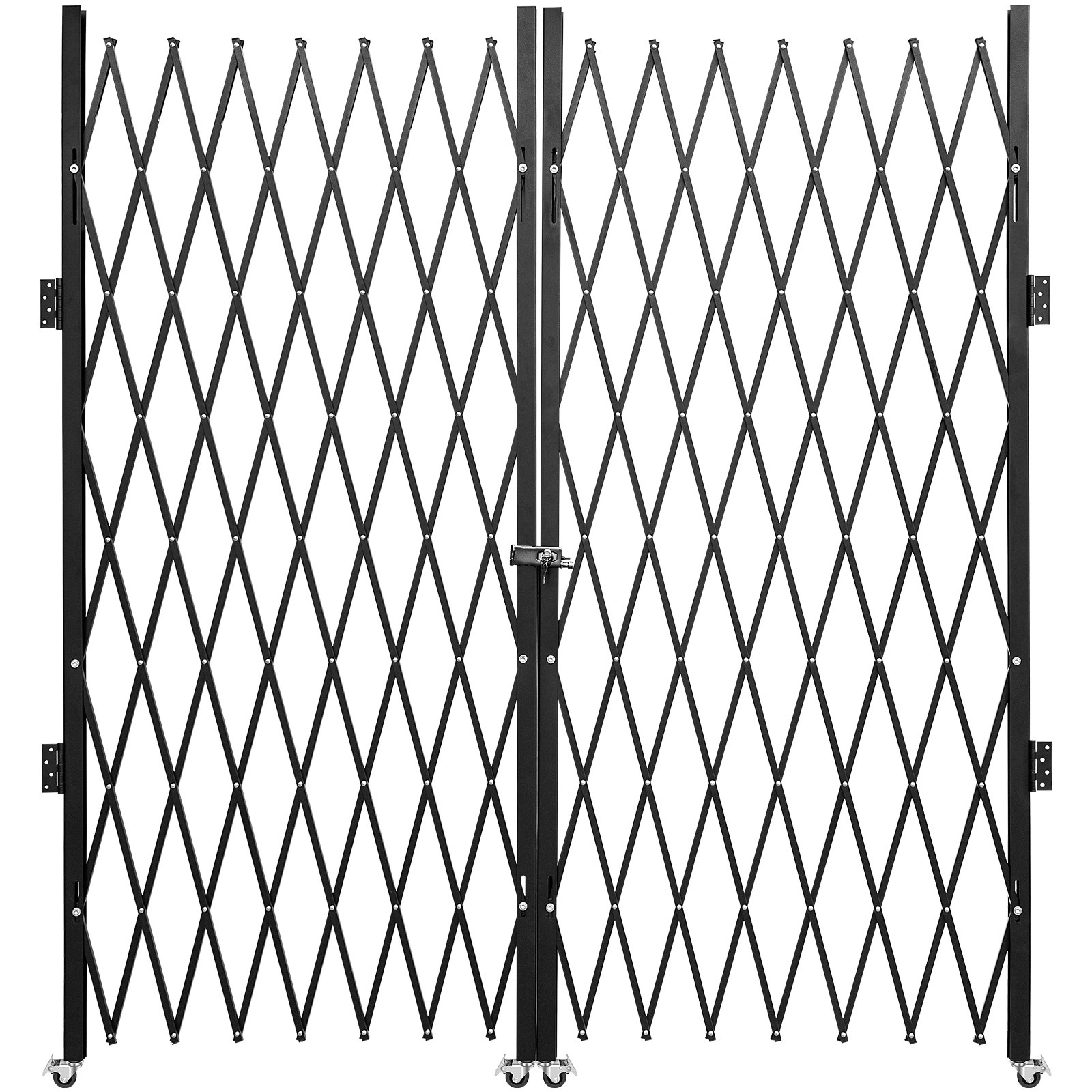 Topeltvolditav turvavärav, 382 x 214 cm (L x K) L volditav uksevärav