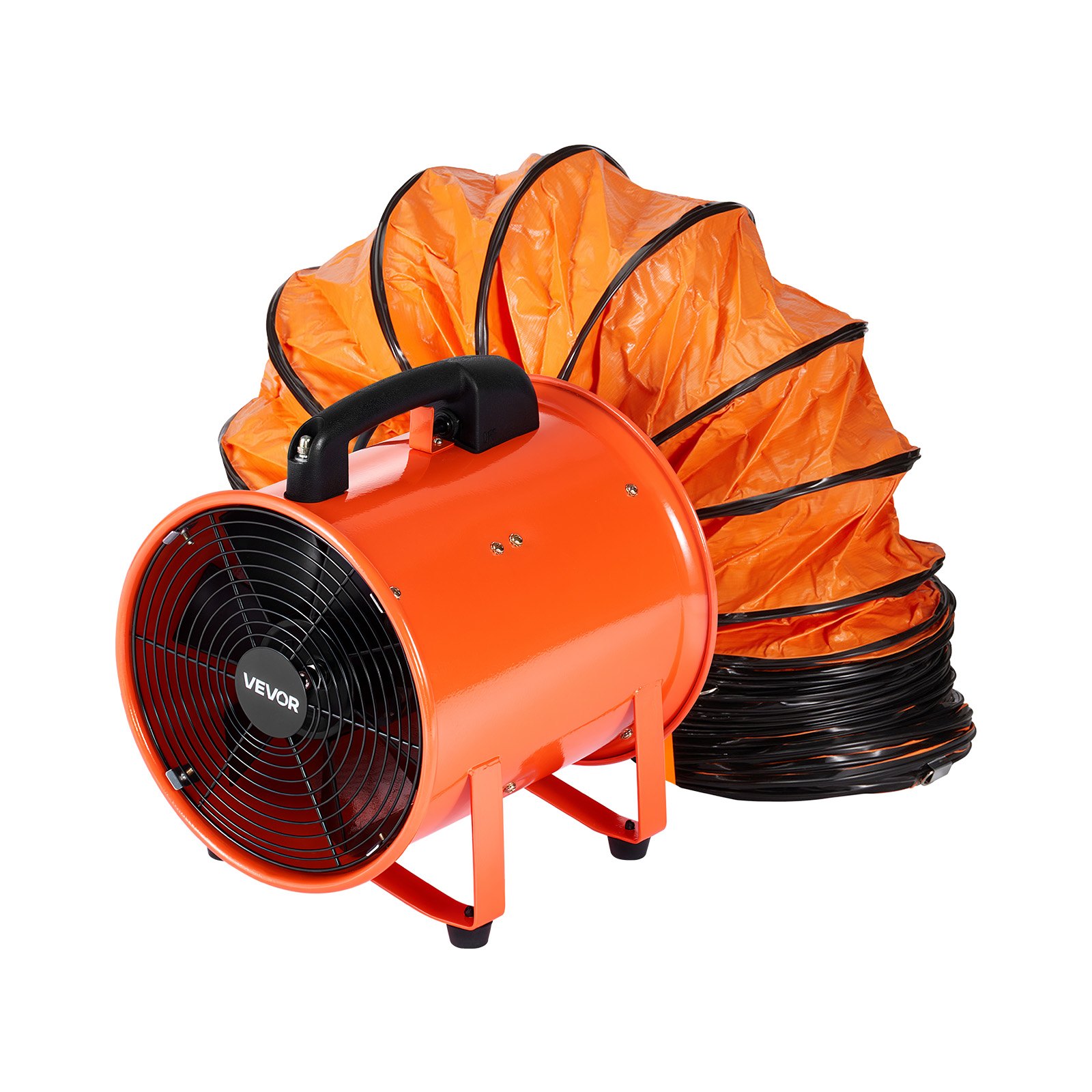 25,4 cm kaasaskantav ventilaator, väljatõmbeaksiaalventilaator keldritesse