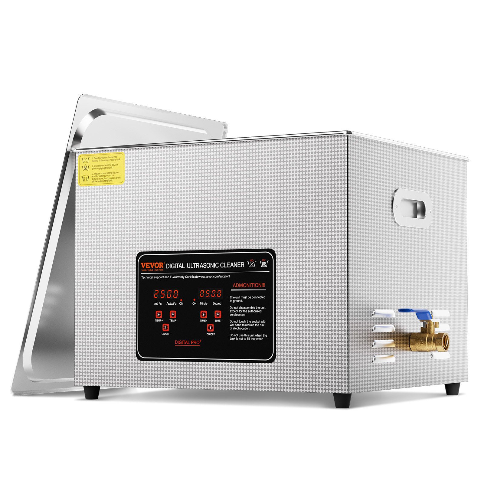 Ultrahelipuhasti, 15 l, 360 W, taimeri, soojenduse ja korviga