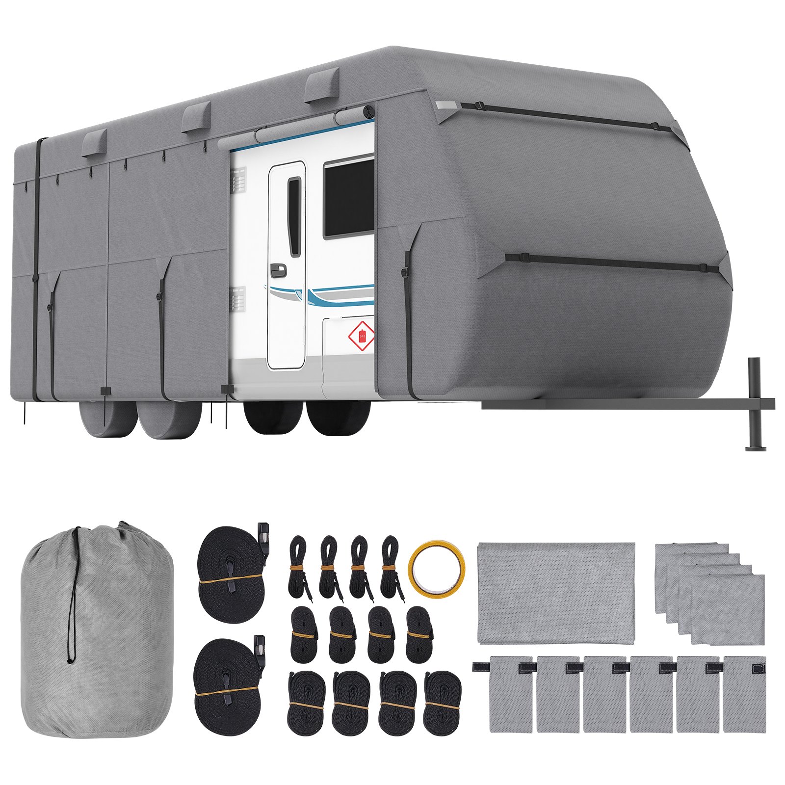 Haagissuvila kate 671 6–731 5 cm A-klassi matkaauto kate lausriidest