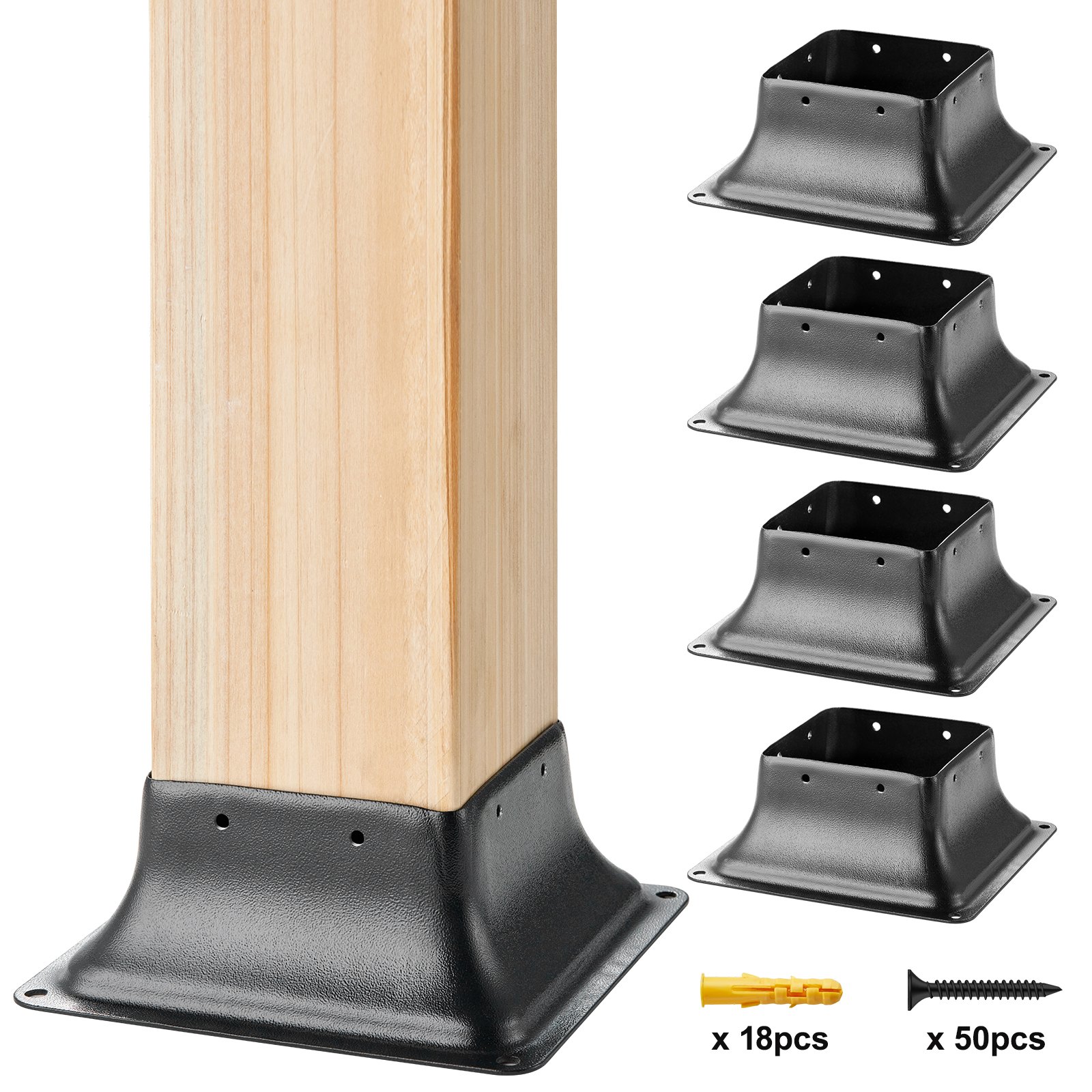101 6x101 6 mm postialused 4 tk sisemine 91x91 mm vastupidav pulbervärvitud terasest postiklamber sobib standardsele