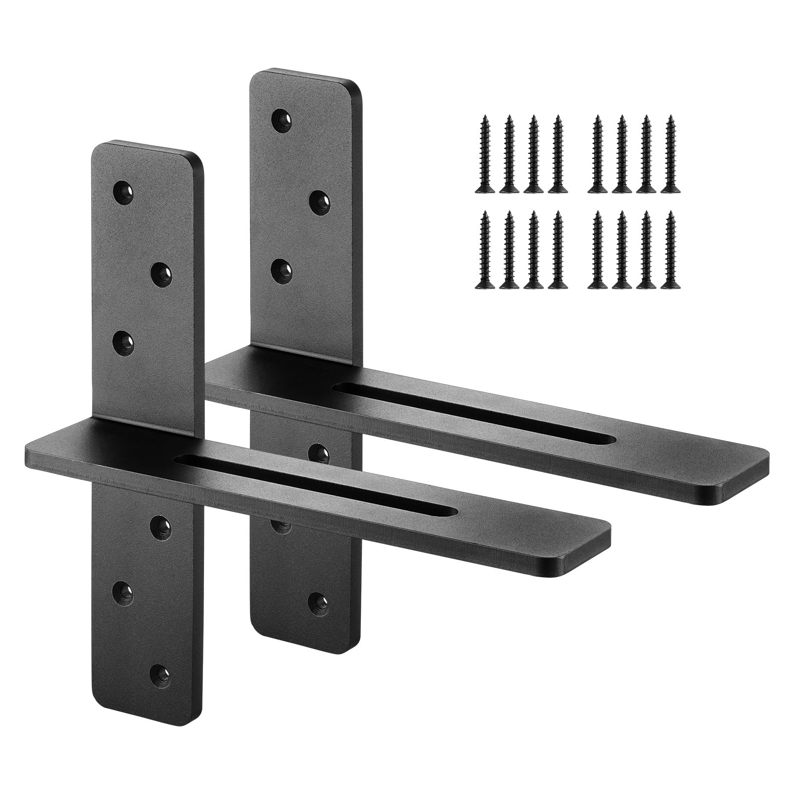 304,8 x 73,5 x 304,8 mm, täisterasest vastupidavad riiuliklambrid