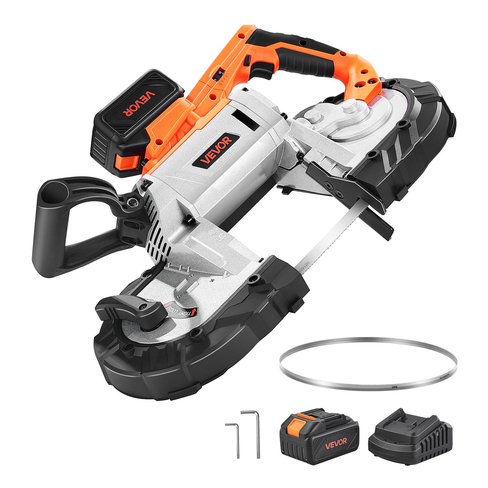 20 V kaasaskantav lintsae komplekt, lõikesügavus 127 mm x 115 mm