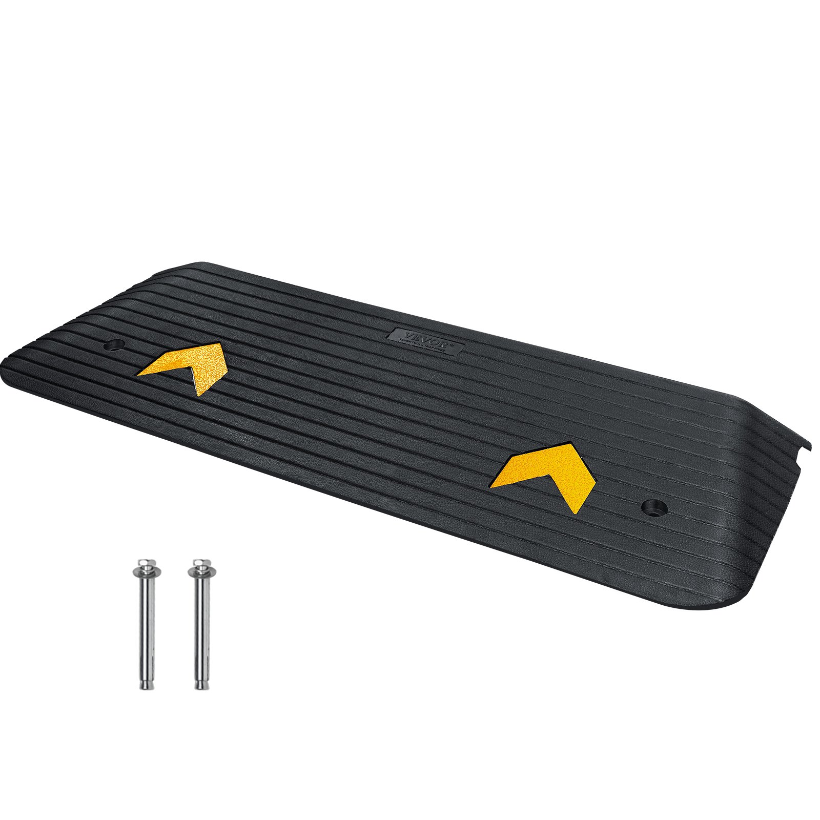 Kummist lävepaku ramp, 15000 kg, kumm, 113 x 43 x 6,5 cm