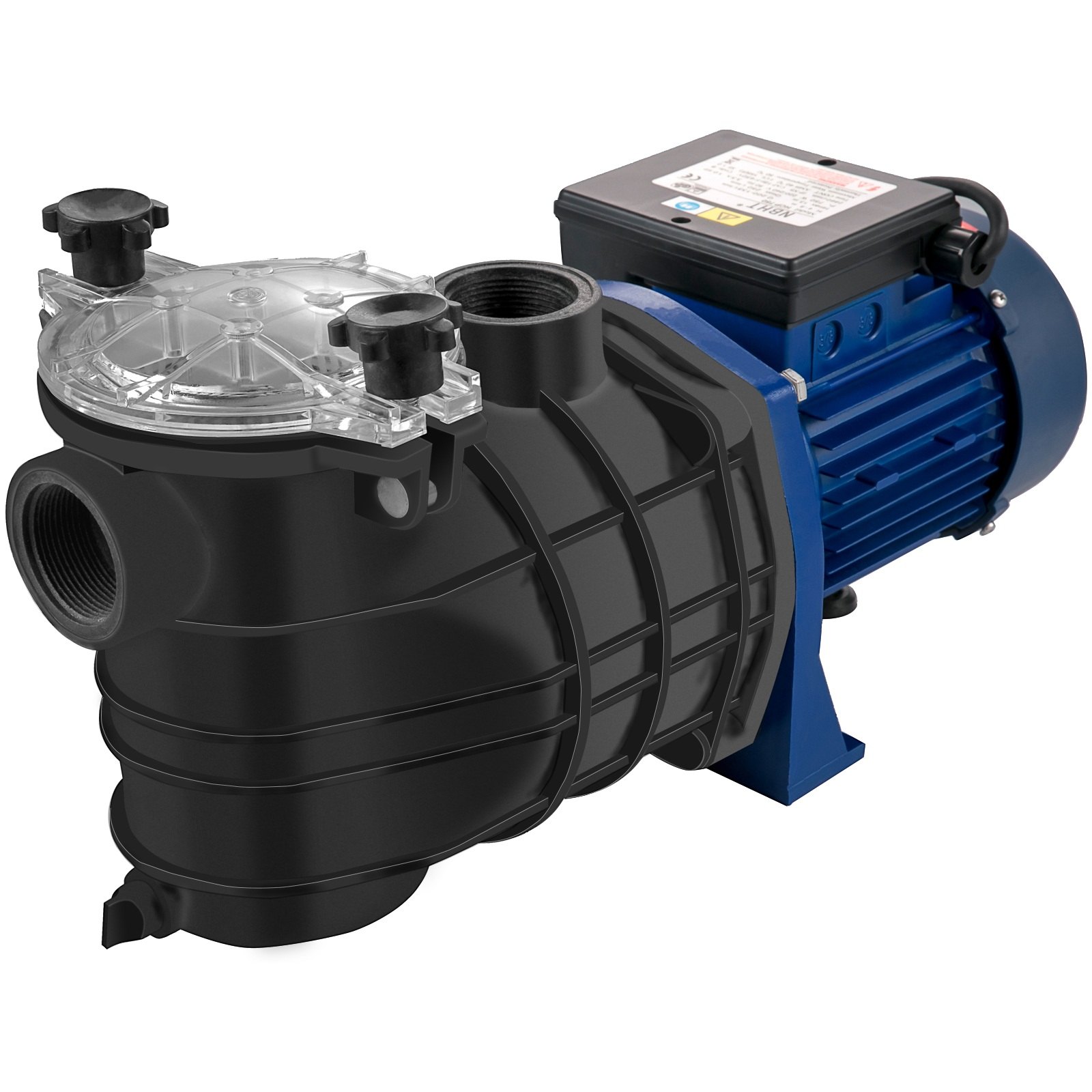750 W (1 hj) basseinipump 15000 l/h 750 W basseinipump maasse paigaldatav basseinipump sõelaga basseinipumba mootor