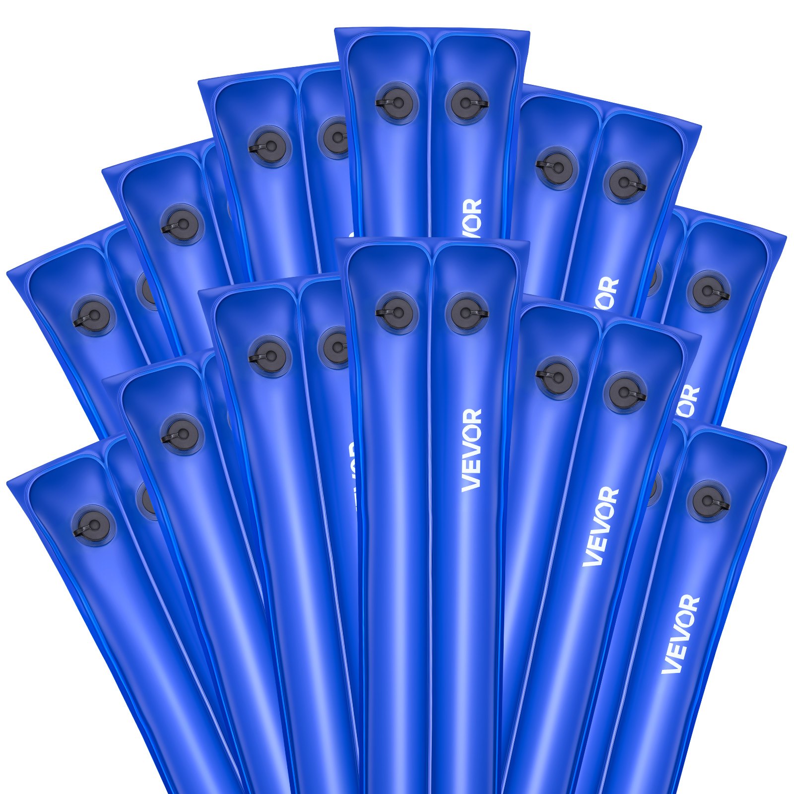 Basseinikatte veekotid 12 pakki 2380 mm kahekambrilised basseinikatte veetorud 0 4 mm paksused PVC kotid raskused