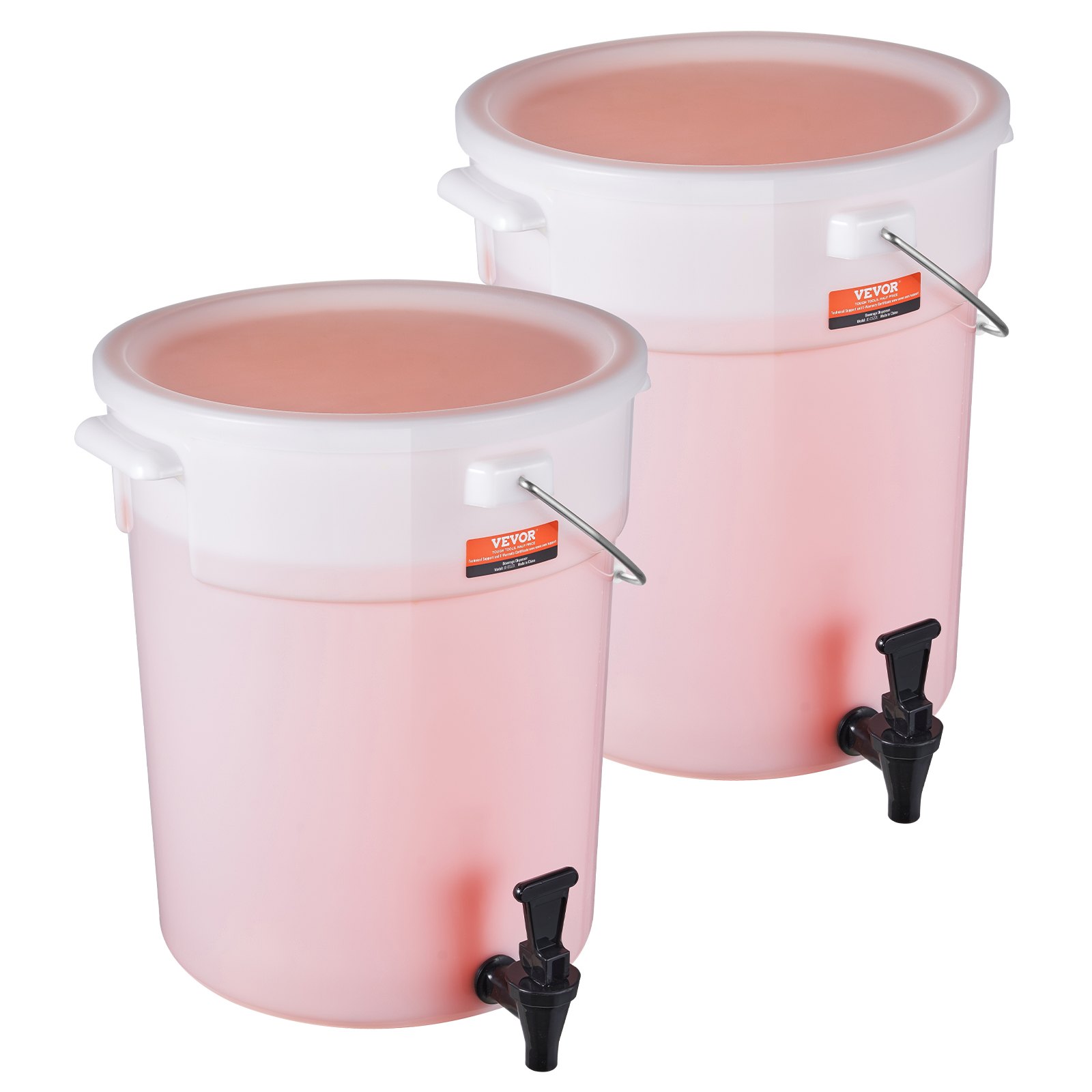 Joogidosaator, 18,9 l joogidosaator pidude jaoks, plastmahla dosaator kraani ja kaanega