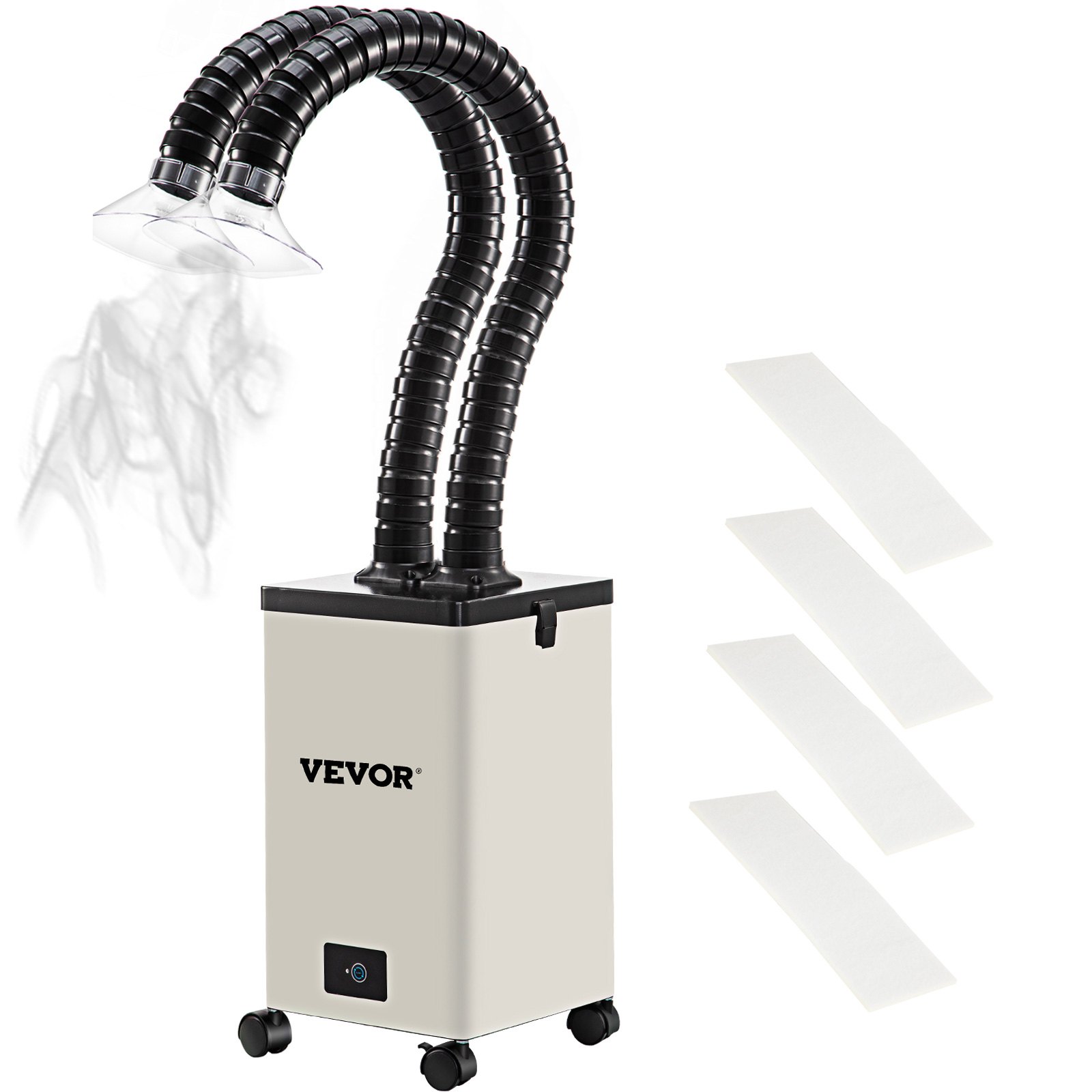 Jooteaurude imemisseade, 150W 180,1 m³/h suitsuimeja, 3-astmelised filtrid
