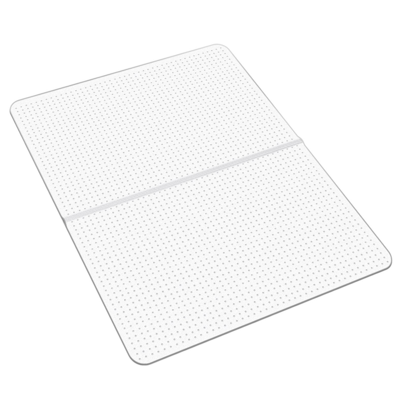 Toolimatt, 915 x 1225 mm kontoritoolimatt vaipkattega põrandatele, plastmassist põrandakaitsematt naastudega, libisemiskindel ja kergesti puhastatav, sujuvalt libisev lauamatt kodukontorisse (ristkülikukujuline)