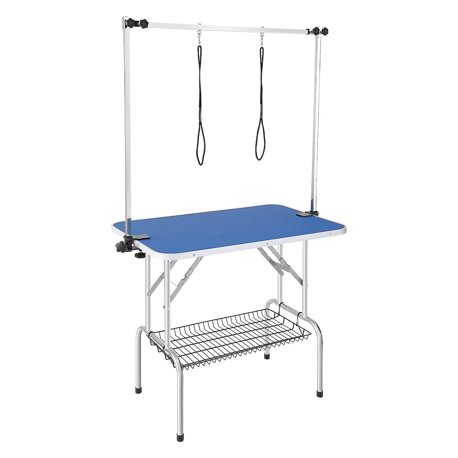 Lemmikloomade trimmimislaud kaks haru klambriga 915 x 610 mm koerte trimmimisjaam kokkupandav lemmikloomade
