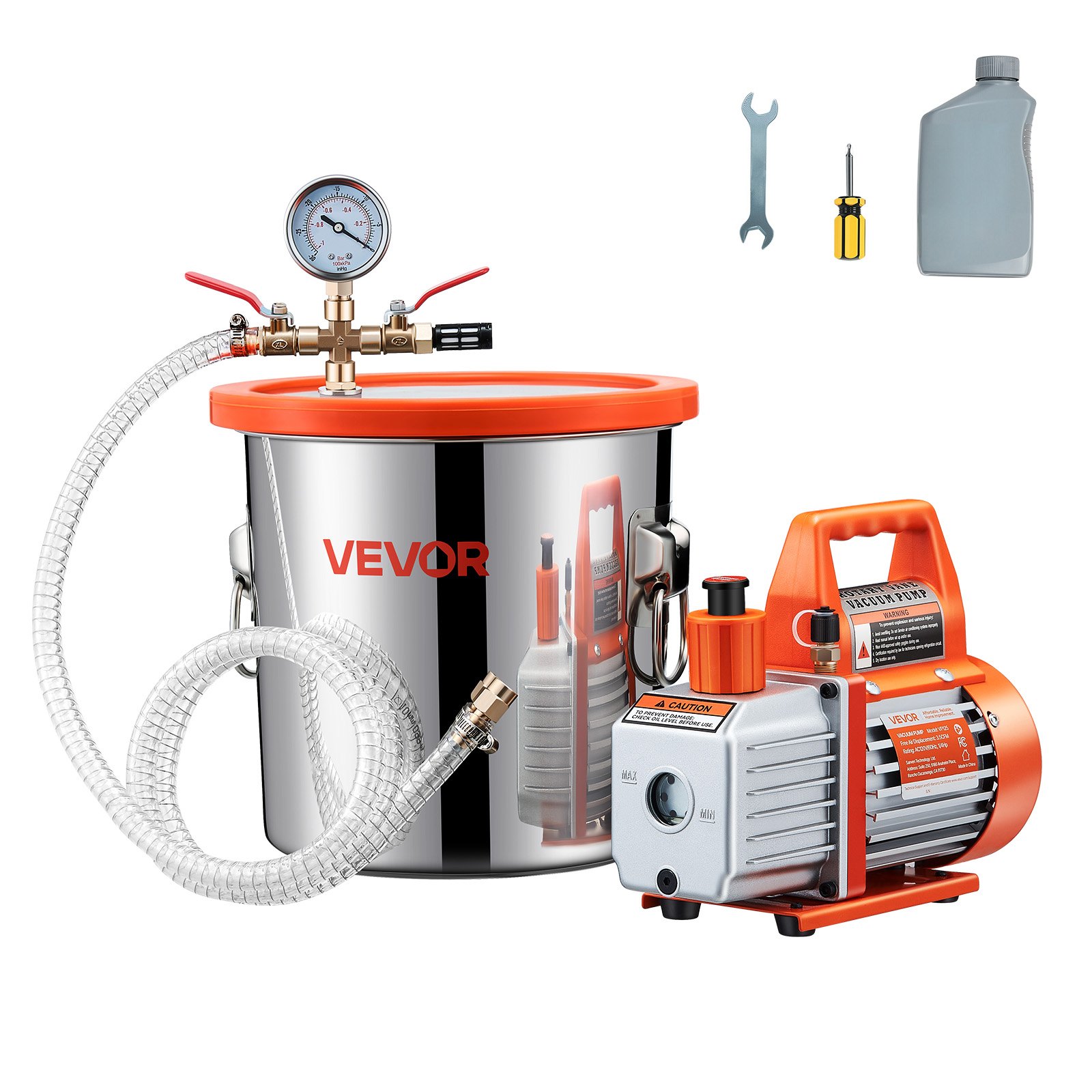 Kaheastmeline vaakumpump, 110 l/min