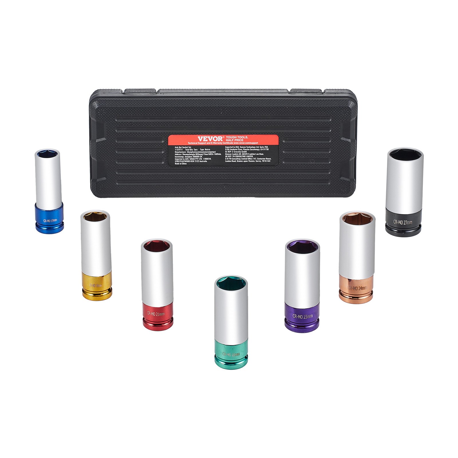 Rattamutrite löögipadrunite komplekt, 12,7 mm ajam, autoremondiks