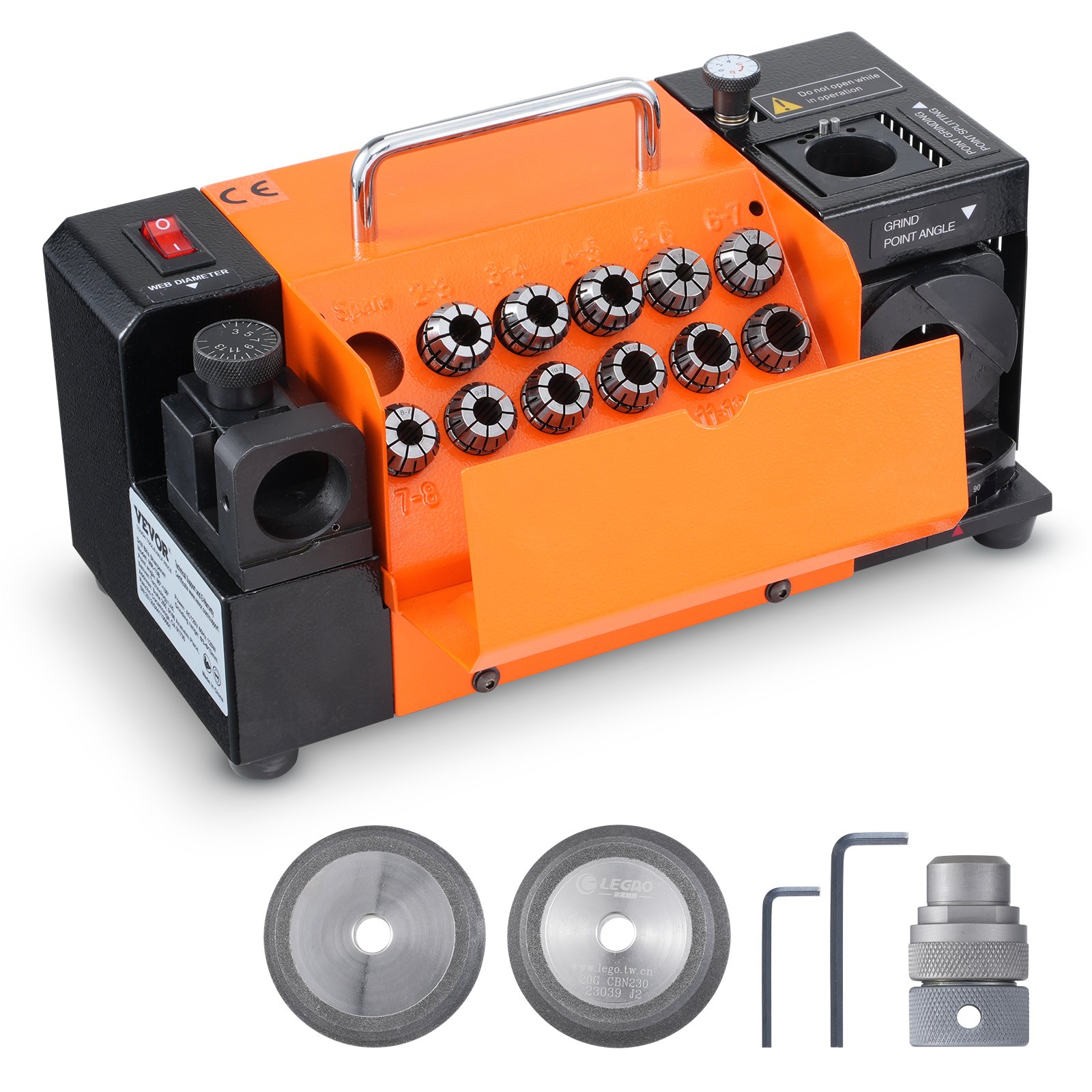 MR-13B puuriterade teritaja 3-13mm bittide lihvija teritaja 11 padruniga
