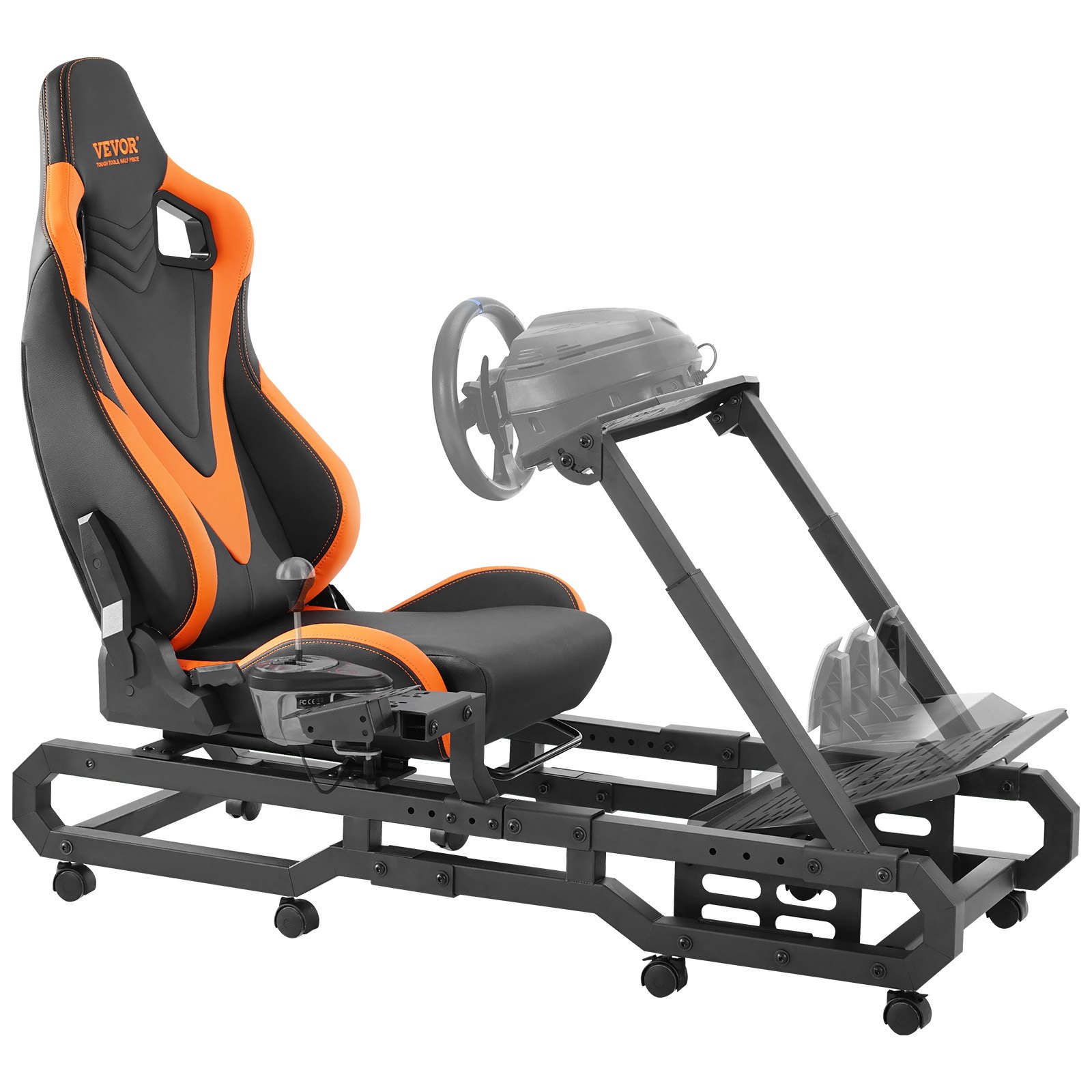 Vastupidav võidusõidurooli alus Logitech G923/G920/G29 mudelitele maksimaalne koormus 150 kg