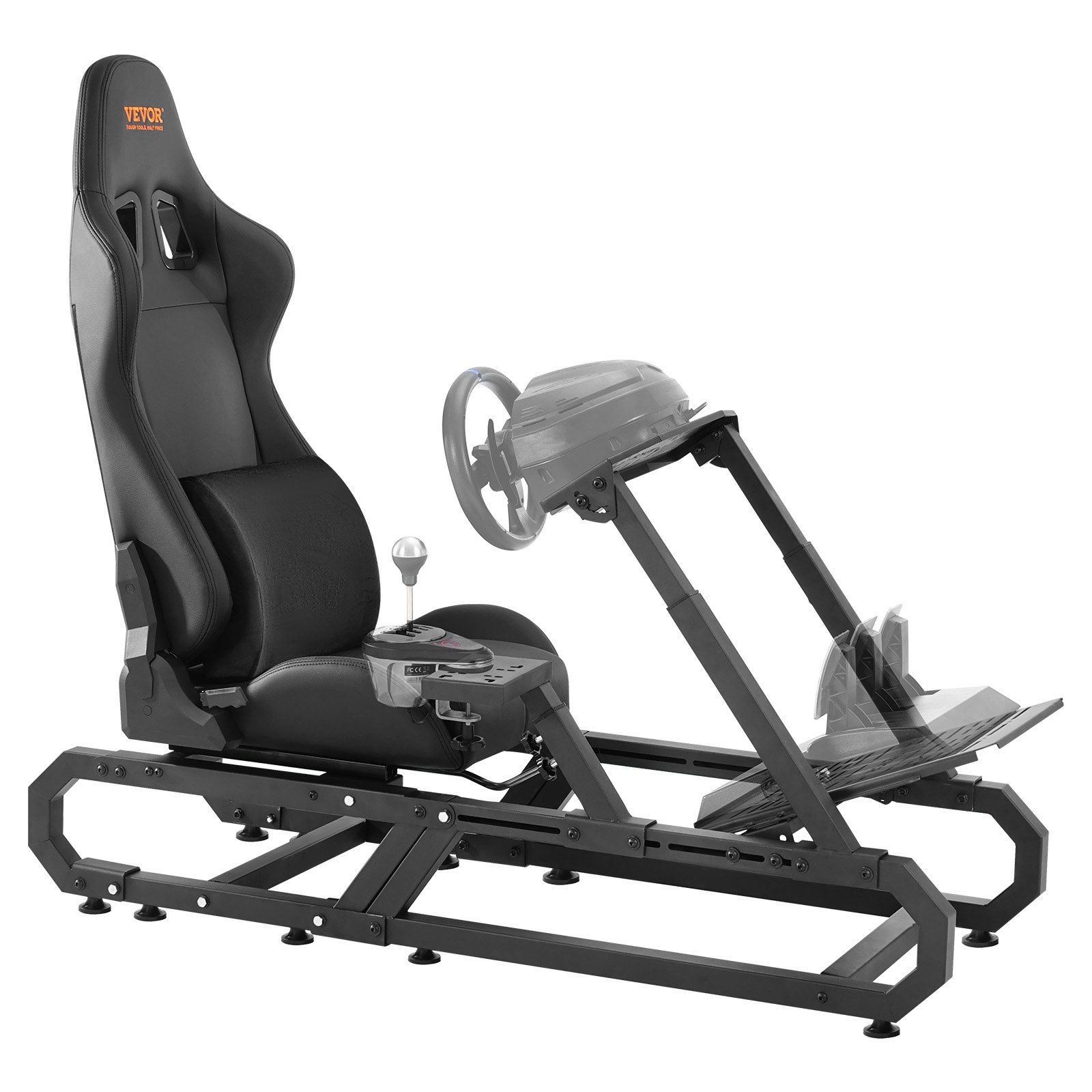 Roolilatt Logitech G923/G920/G29 mänguritele vastupidav terasest sõidusimulaatori kokpit-Thrustmaster T248P roolilati