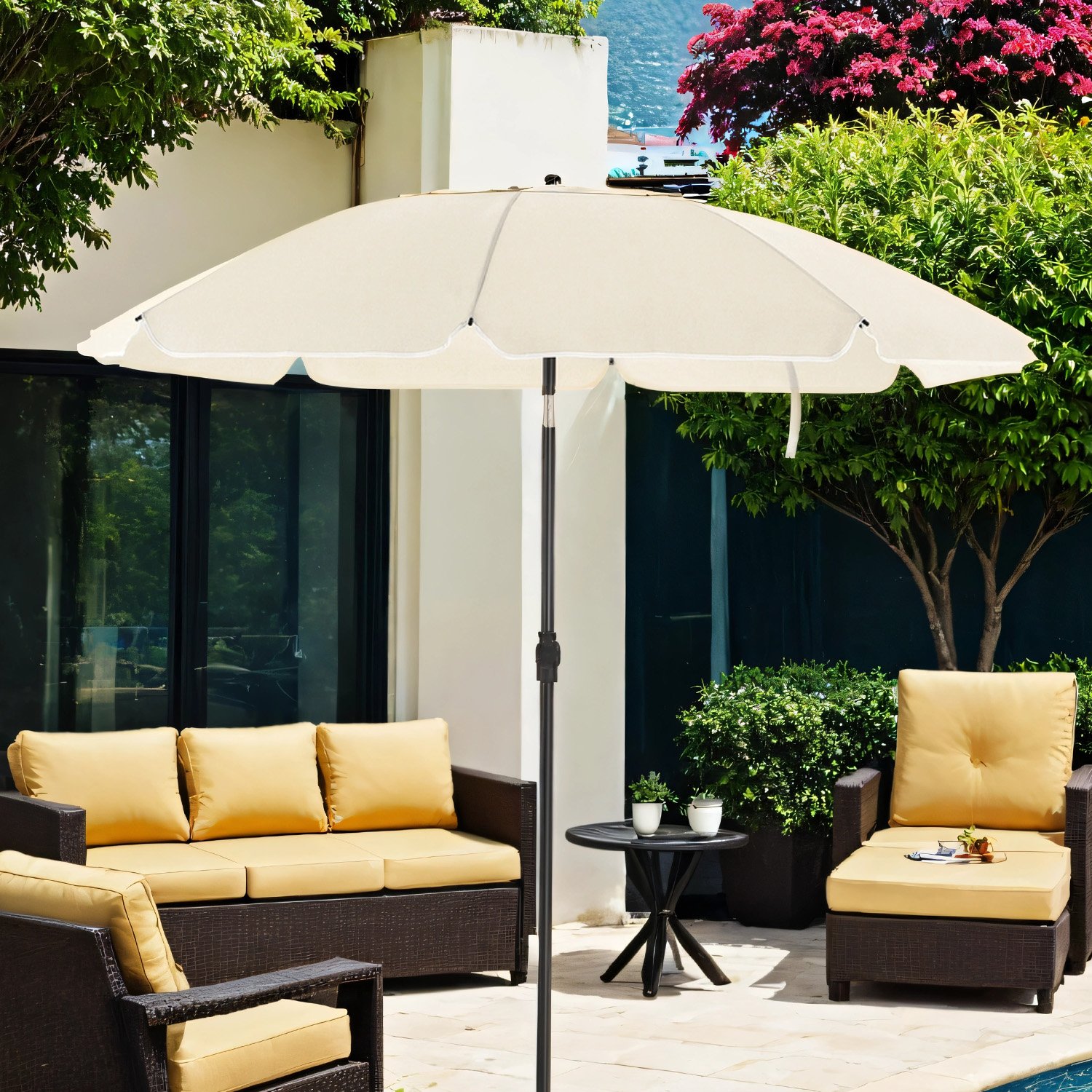 päikesevari, 200 cm, päikesekaitse