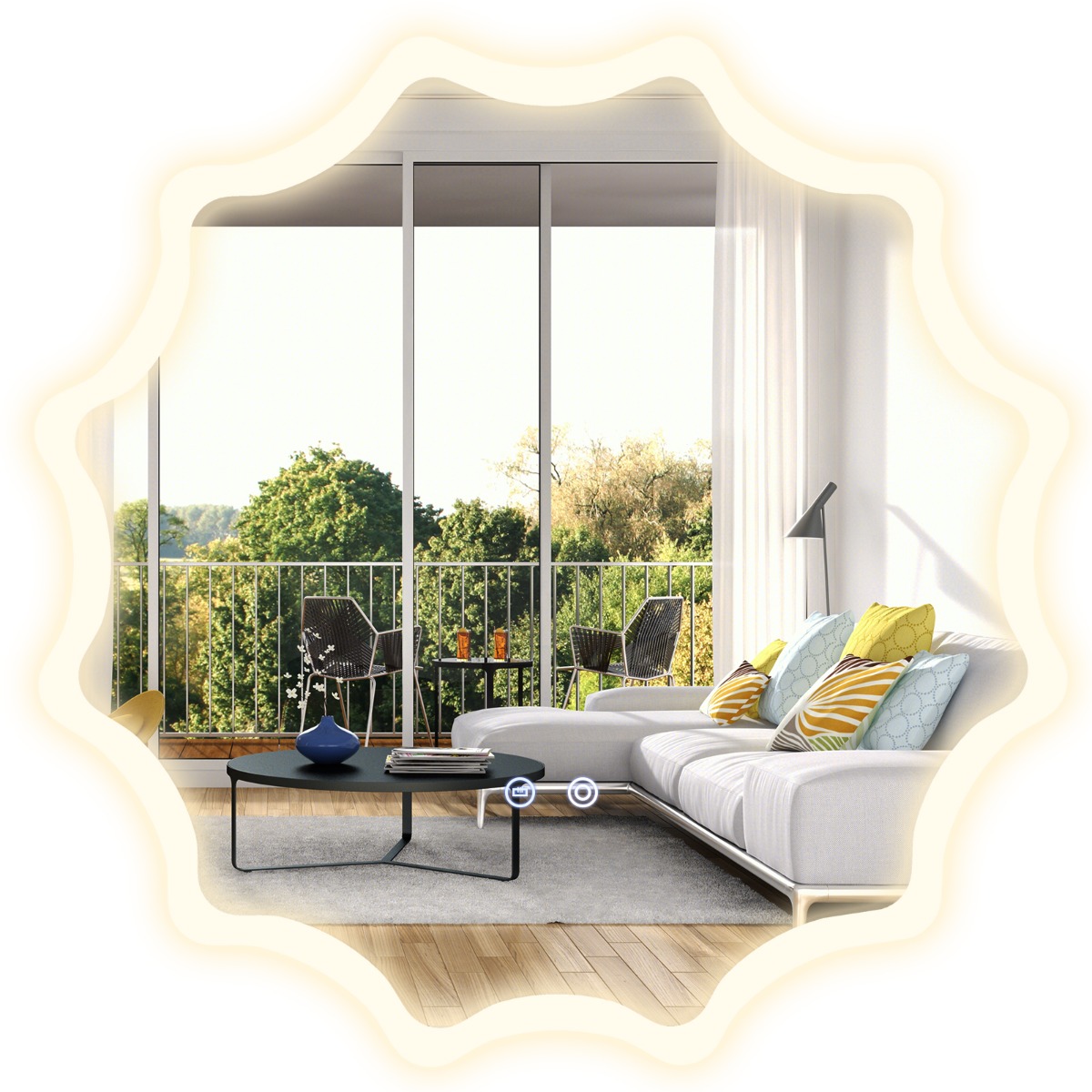 Vannitoa peegel koos uduvastase peegliga soojenduslaine disain LED peegel seinapeegel 60 x 60 cm