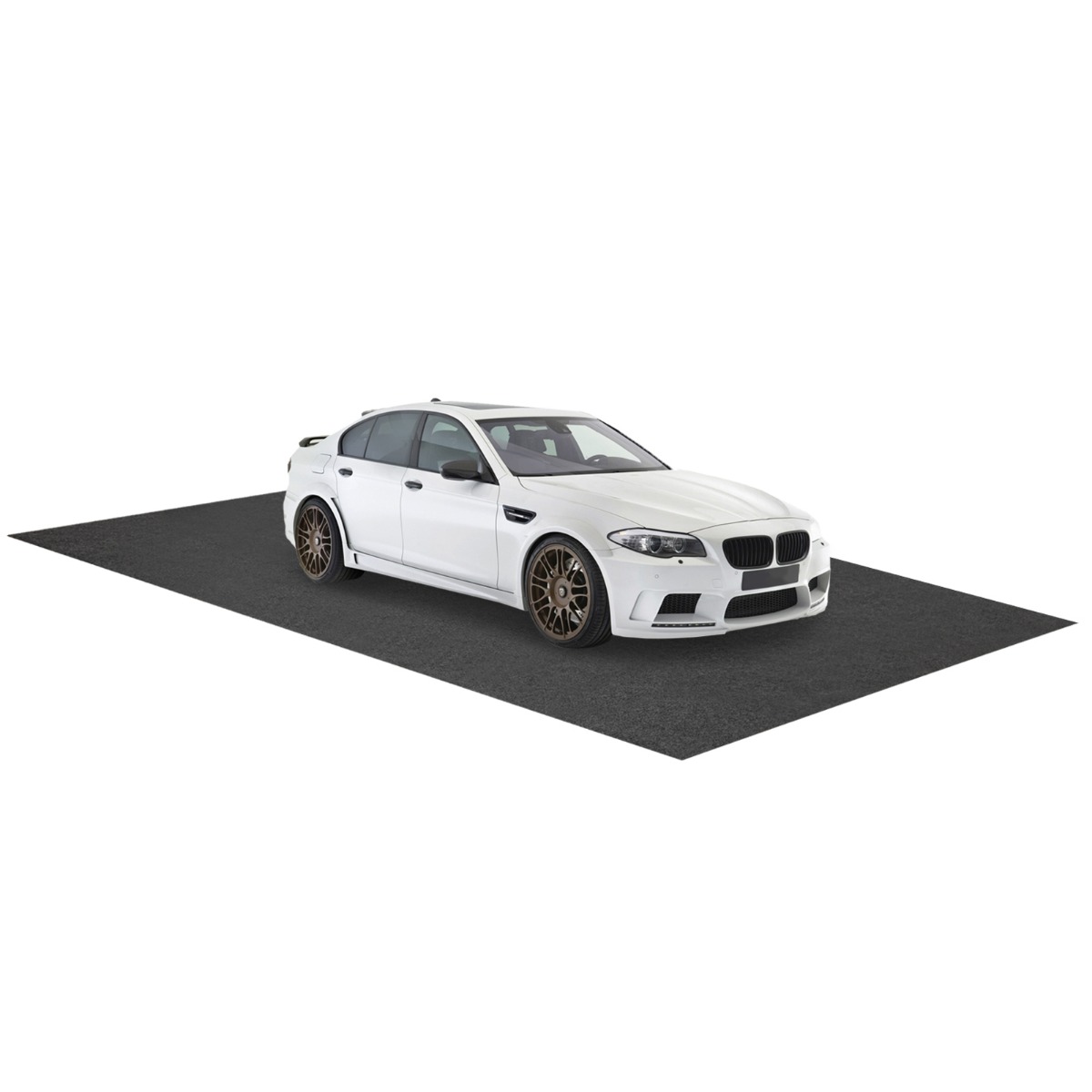 Veekindel põrandamatt 600 x 220 cm, korduvkasutatav ja pestav, libisemisvastane automatt imava kahepoolse teibiga, hall