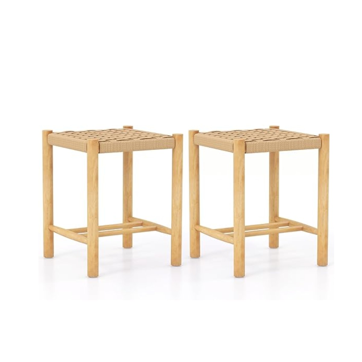 Söögitoa taburetikomplekt kummipuidust raam