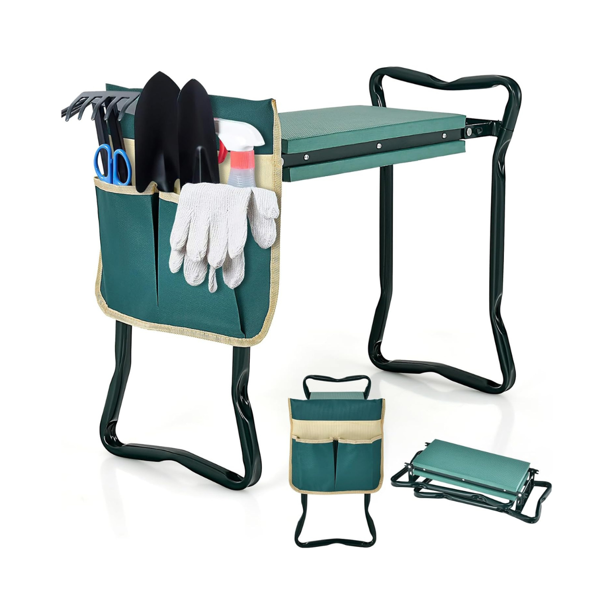 Kokkupandav vastupidav aiapõlvik ja istepadi