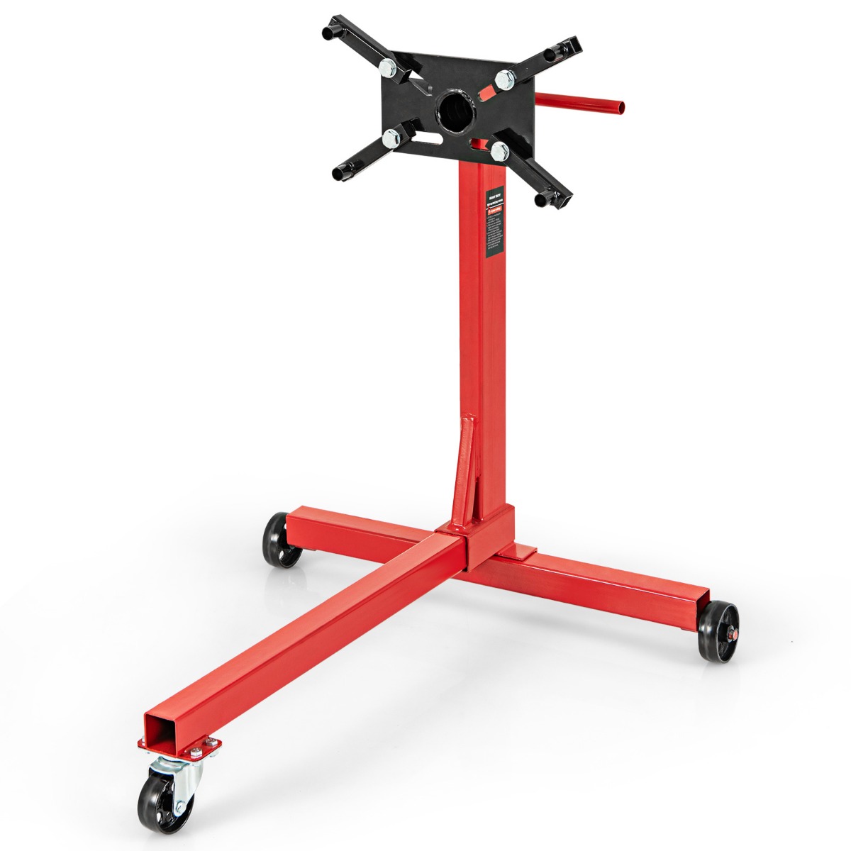 Mootorialus 340 kg, mootori tõstuk, 360° pööratav, 4 reguleeritava käega, mootorihoidik garaaži jaoks