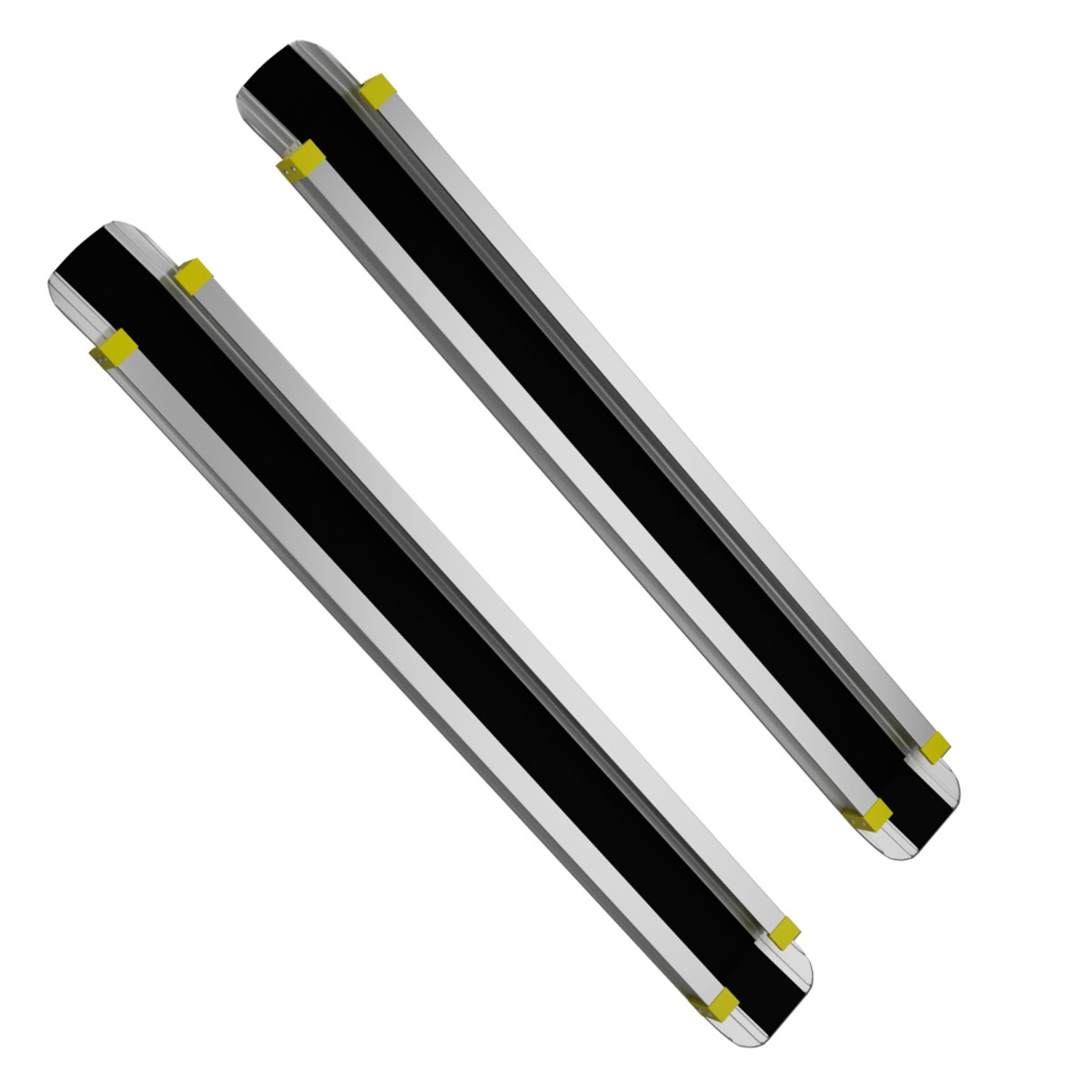 2 x ratastooliramp kuni 270 kg 915-1525 cm teleskoopramp libisemisvastase kattega laadimisramp alumiinium