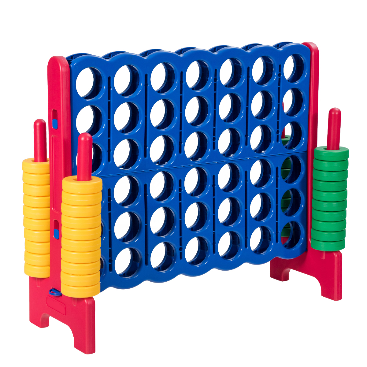 Neli järjestikust mängu 4 järjestikust mängulaua komplekti neli järjestikust mängu 42 sinise rõngaga