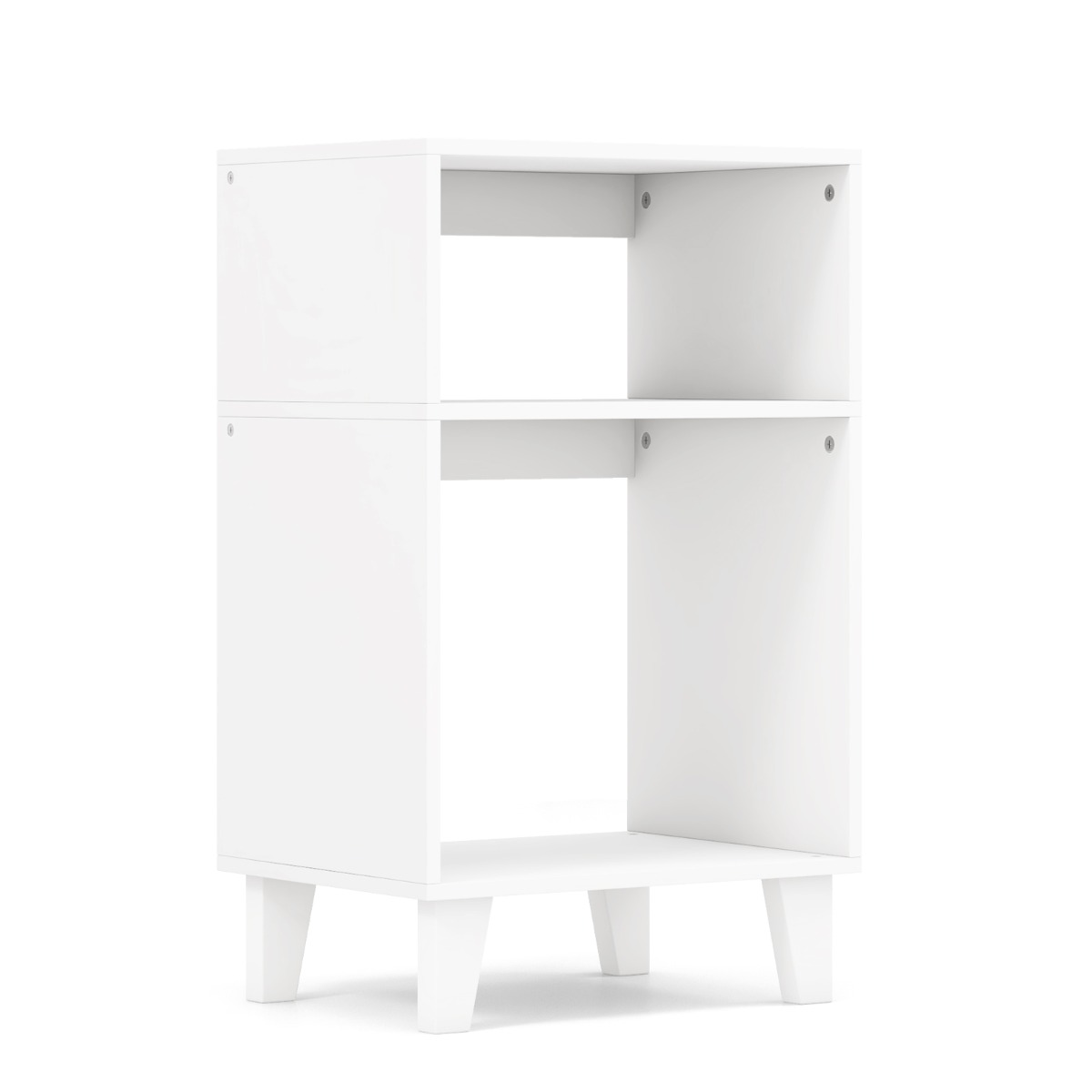 3-korruseline öökapp 39,5x29,5x65 cm valge