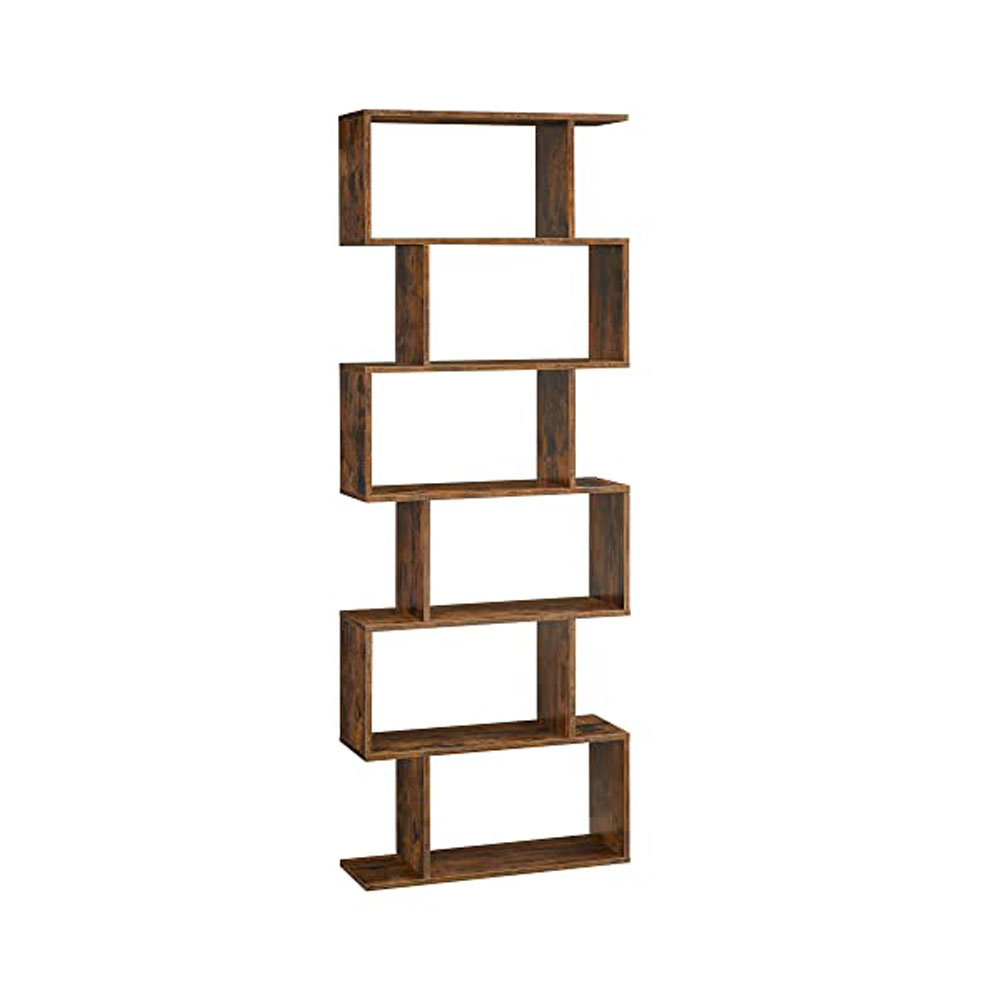 Raamaturiiul 70 x 24 x 190.5 cm vintage pruun