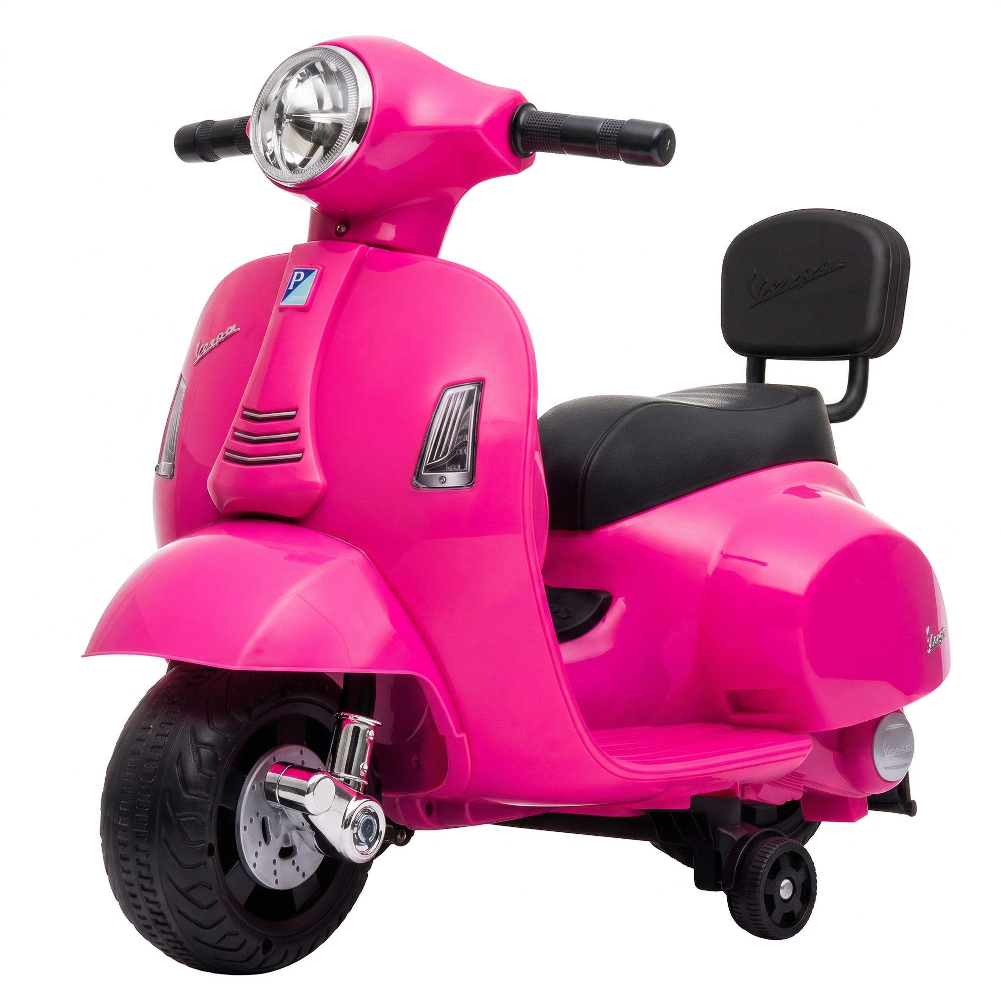 Elektrimootorratas lastele Mini Vespa GTS 6V elektrimootorratas liitiumakuga ergonoomilise istme seljatoega 1,5-3 aastat