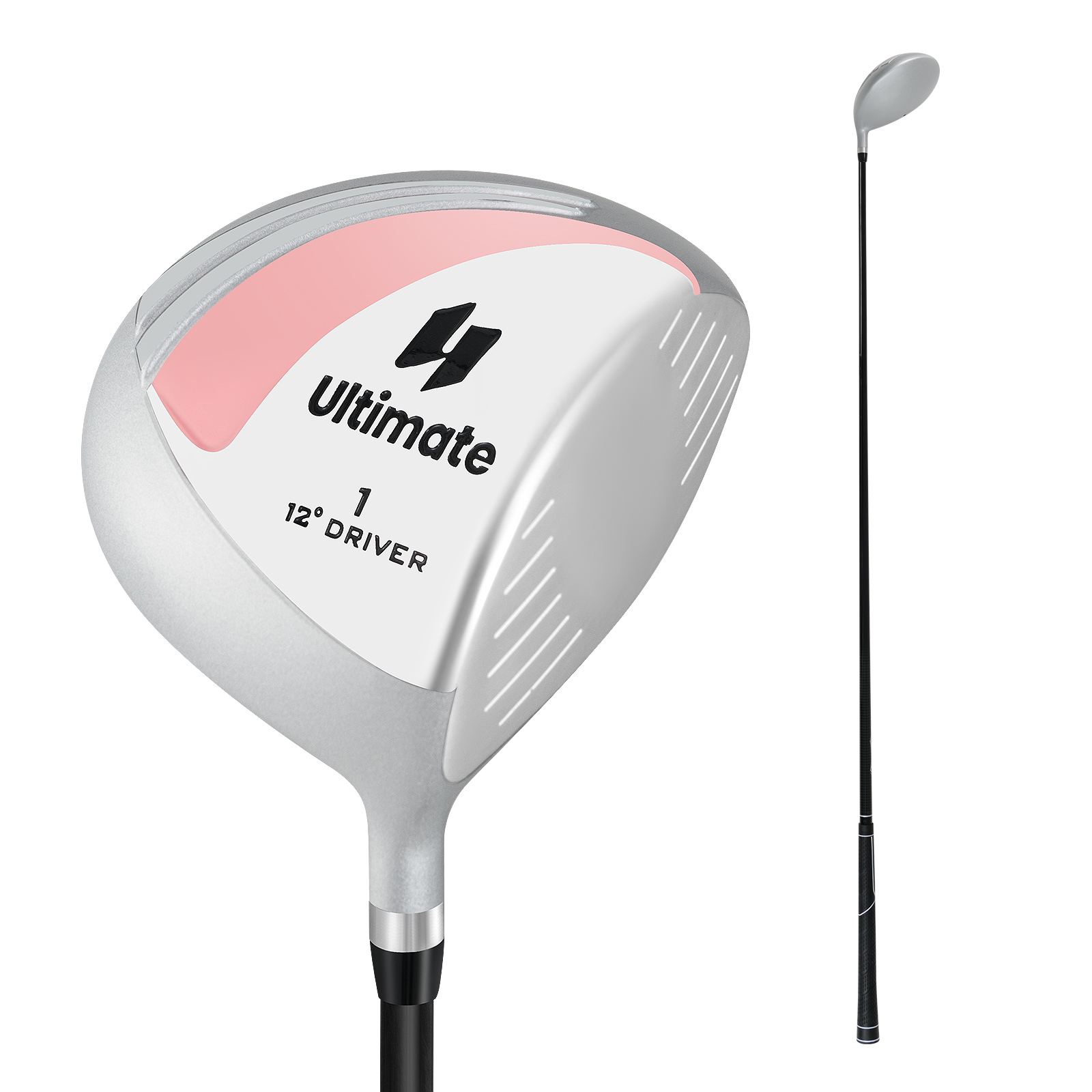 Naiste individuaalne 12° golfikepp driver (maht 460CC), roosa