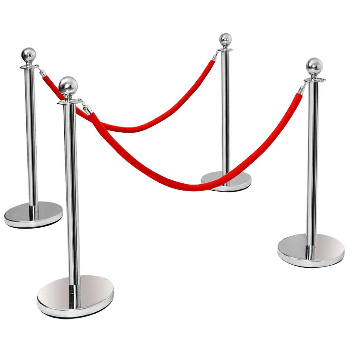 4 x inimeste juhtimissüsteemi demarkatsioonistendid 2 nööriga