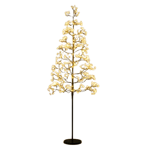 LED-valguspuu 150 cm valguspuu 1000 sooja valge tulega LED-puu sisevalgusti oksad betoonist alusega