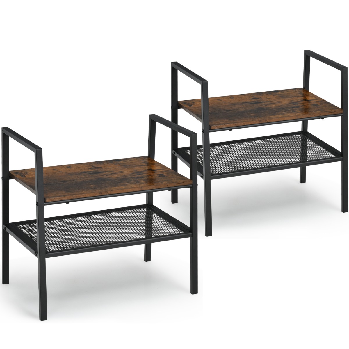 Kahetasandiline virnastatav puidust kingariiul