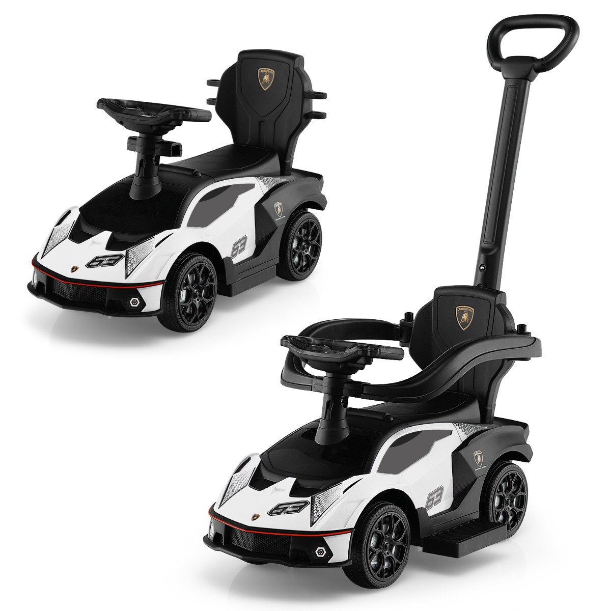 Lamborghini tõukuriga sõiduauto