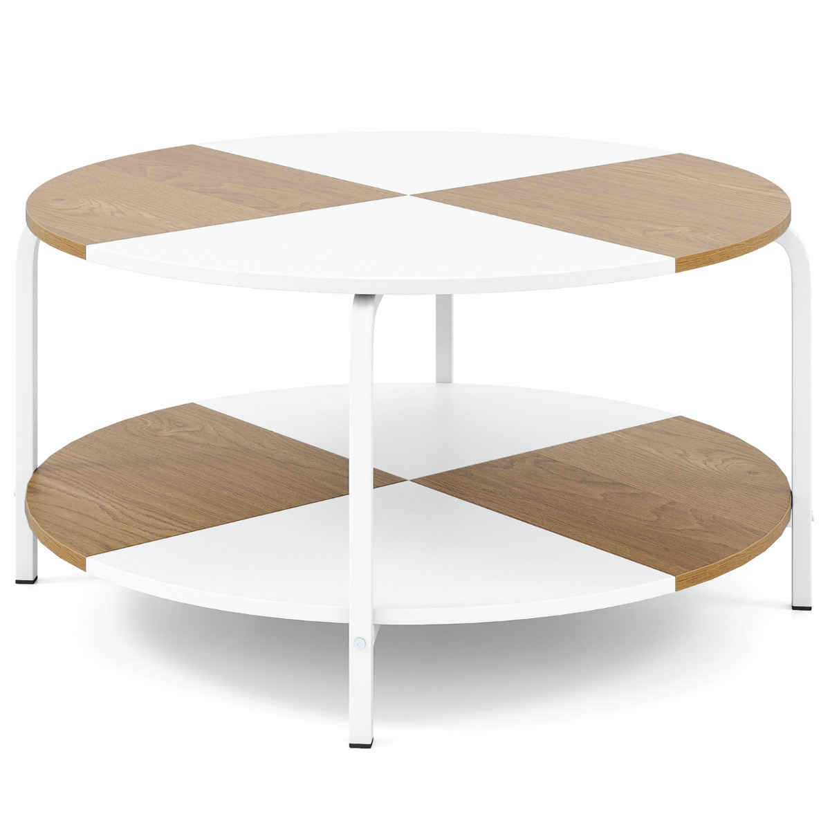 Ristkülikukujuline 2-korruseline kohvilaud